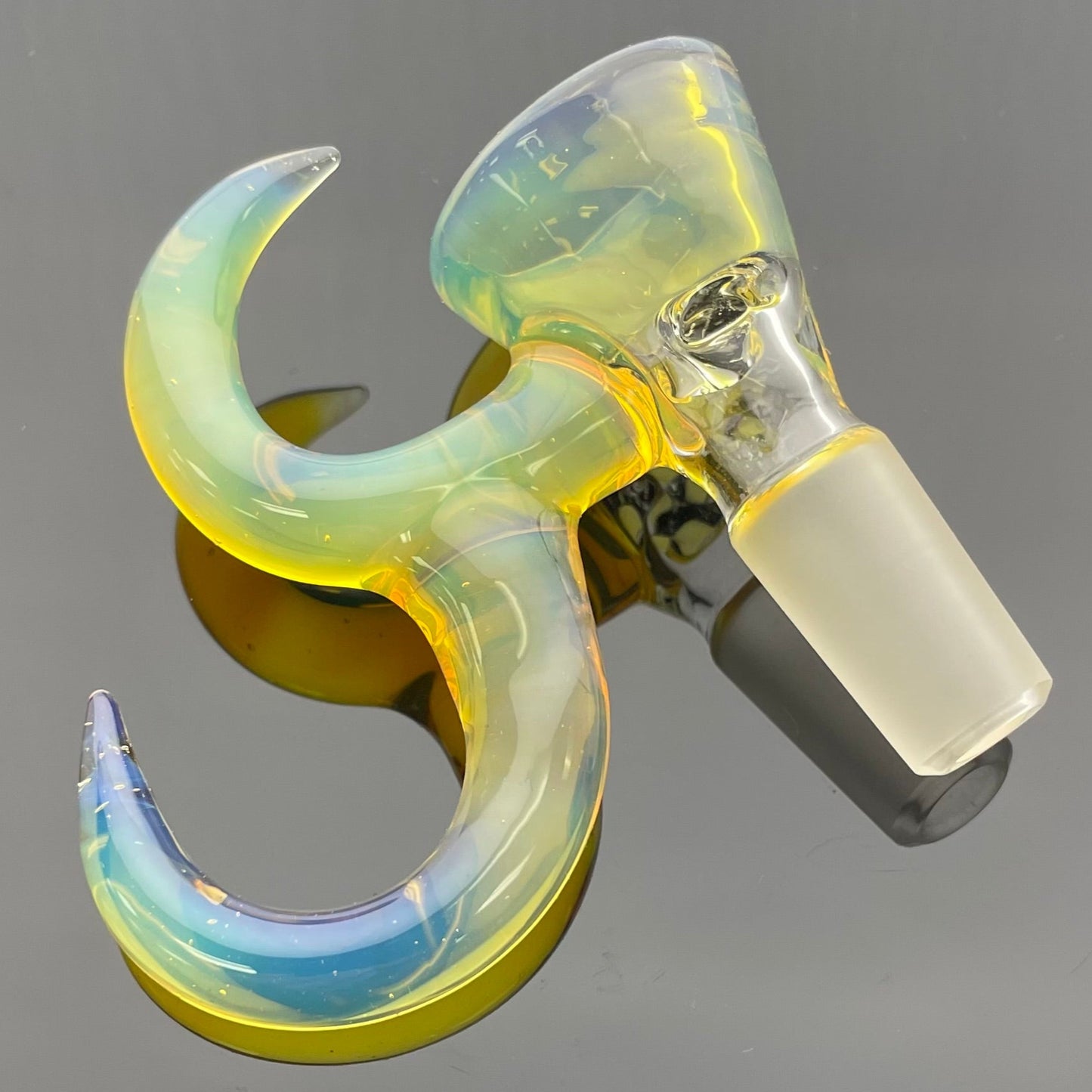 Gump Glass Bowl 2 Horn 14mm 3 Hole