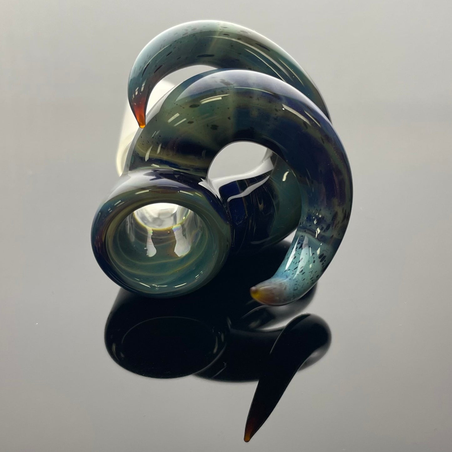 Gore Glass 14mm 1 Hole Dual Horn Bowl - #15