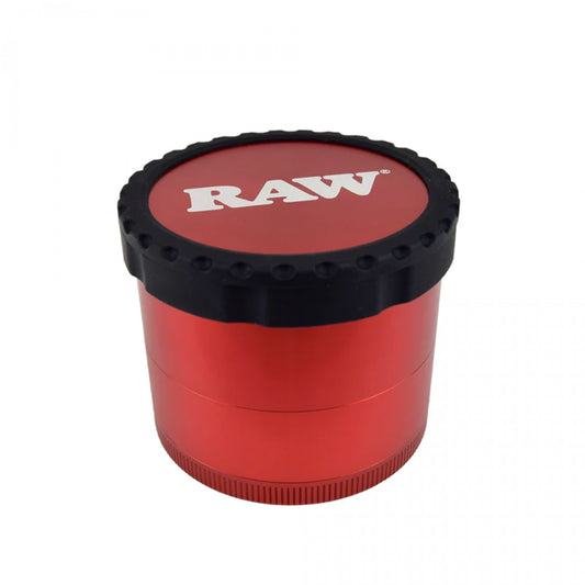 RAW Life 4-Piece Grinder V3 Red