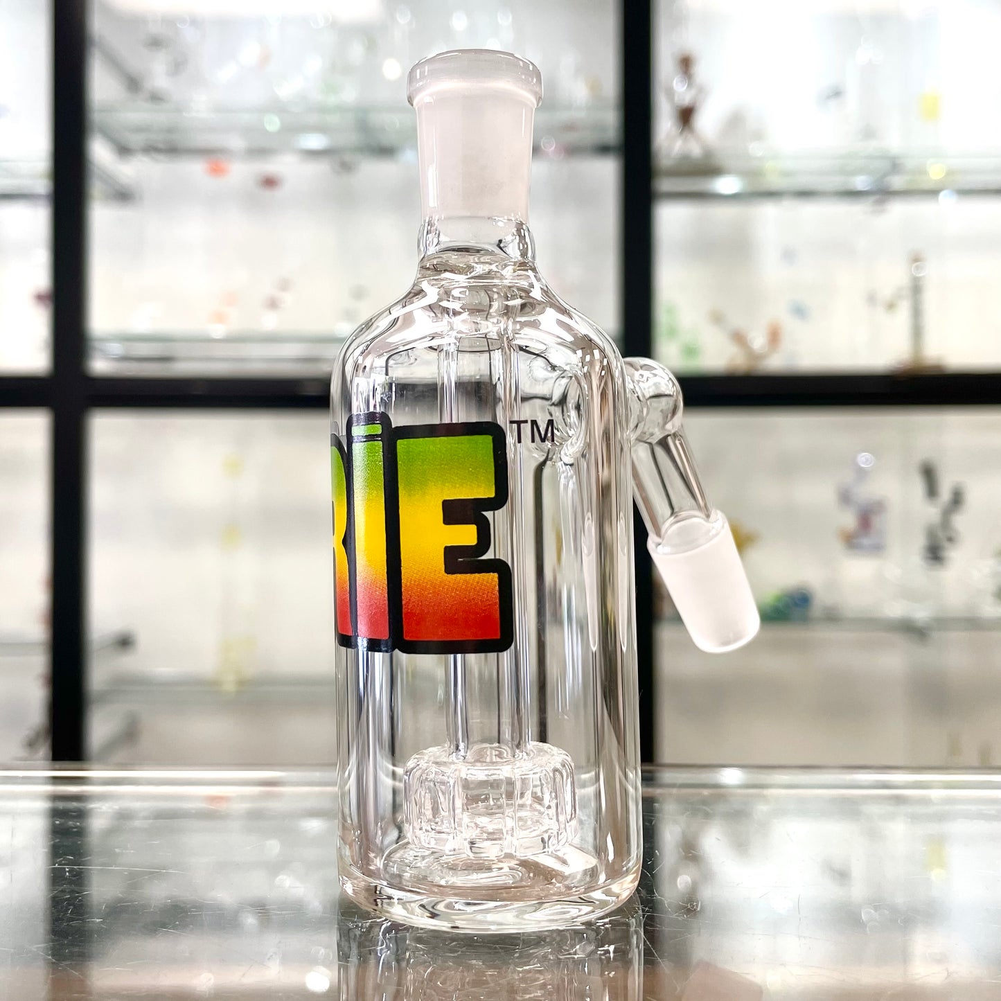 Irie Glass 14mm 45 degree Ash Catcher w/ Showerhead Perc
