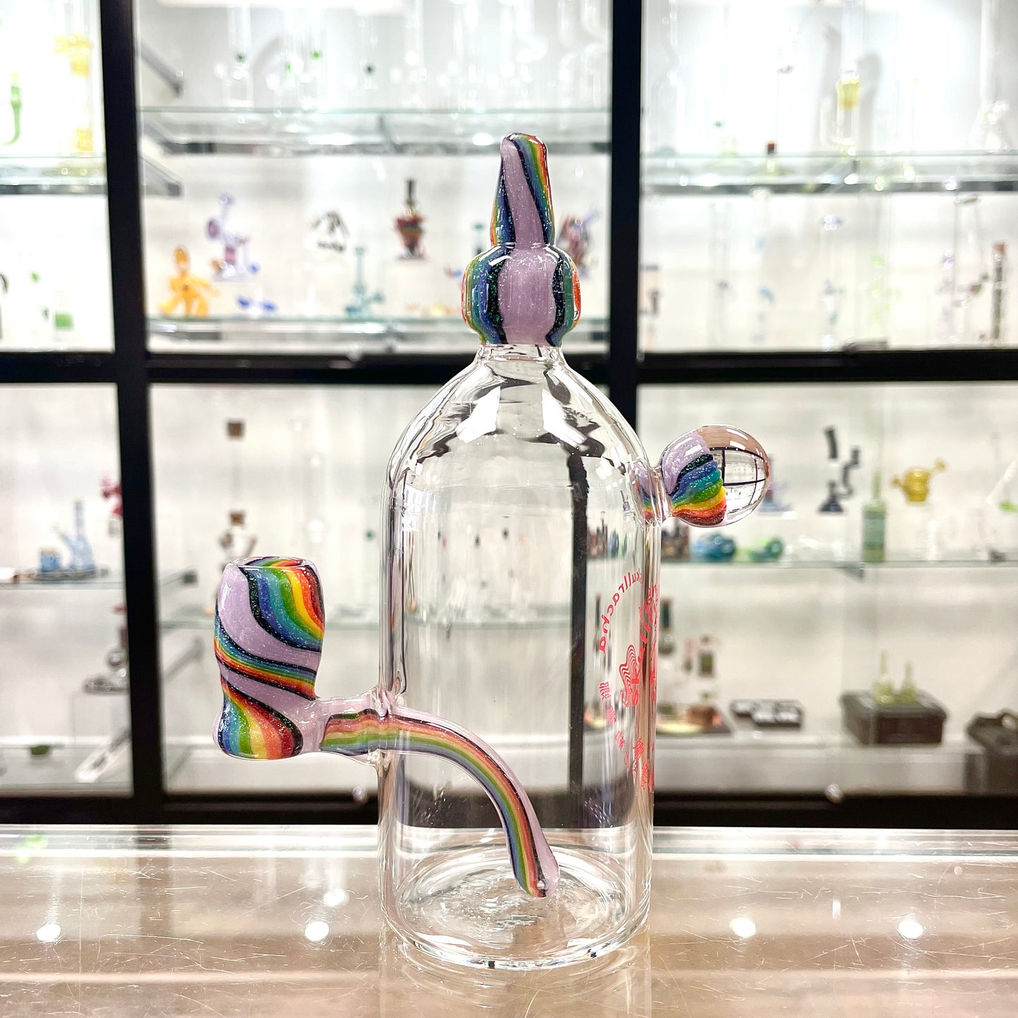 Skullfish 14mm Rainbow Dichro Skullracha Bottle