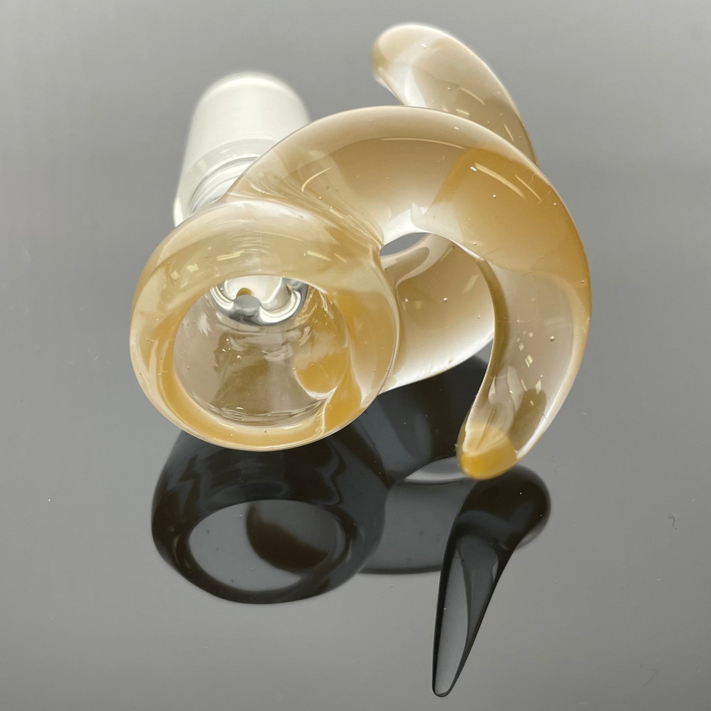 Gore Glass 18mm 4 Hole Dual Horn Bowl - #1