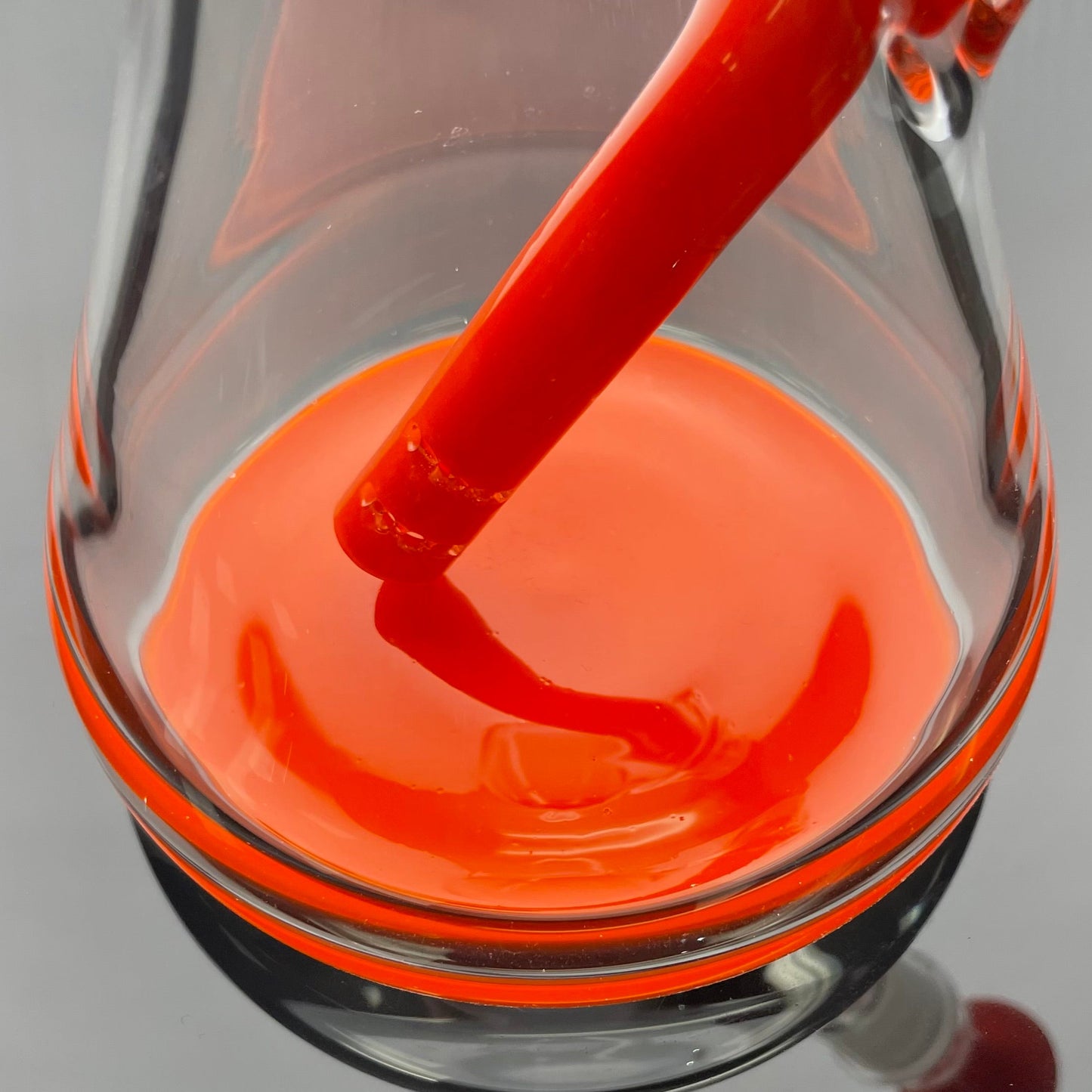Philip Legge Medium Beaker w/ Colour Accents - Poppy