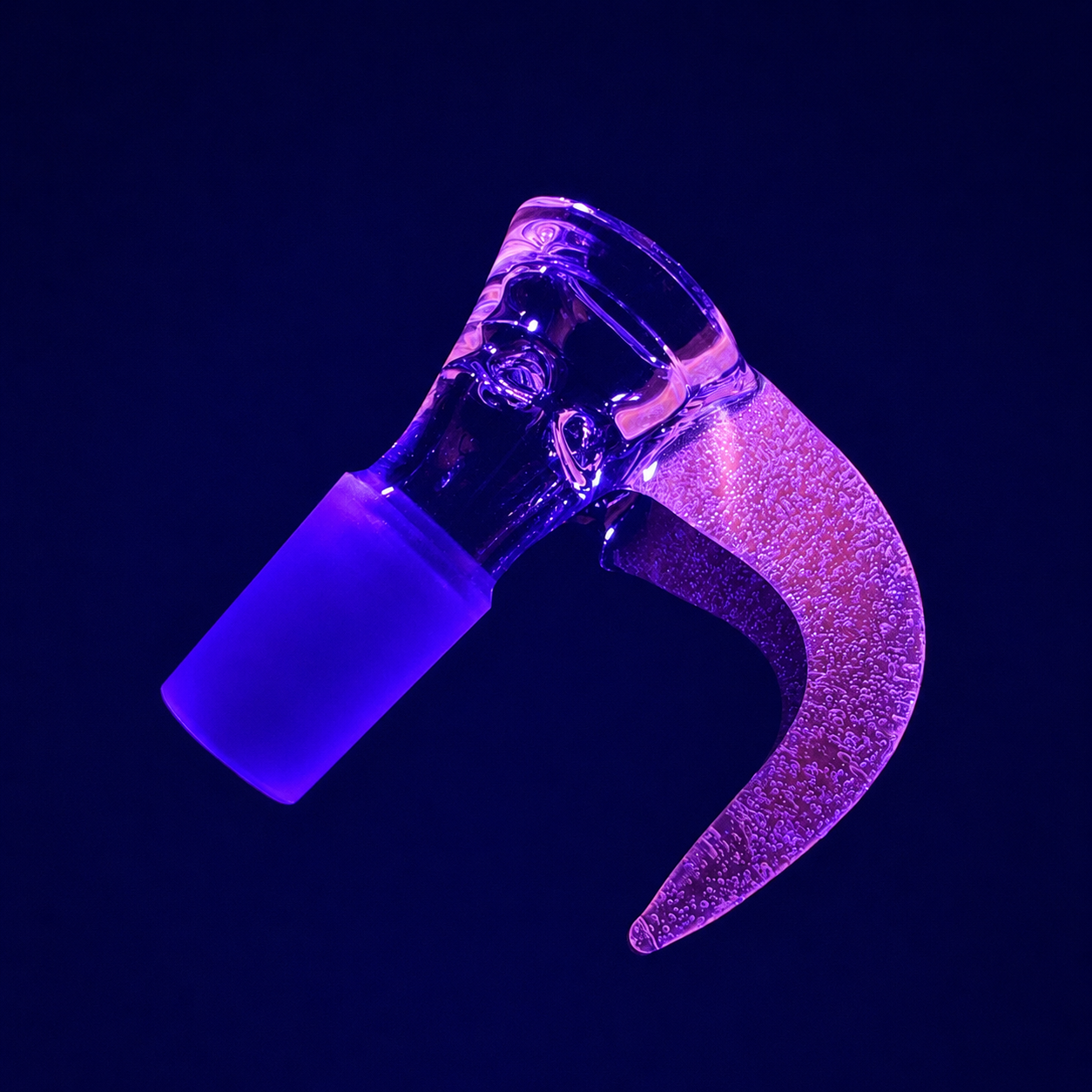 Green Belt Clear Horn Bowl 18mm 4 Hole
