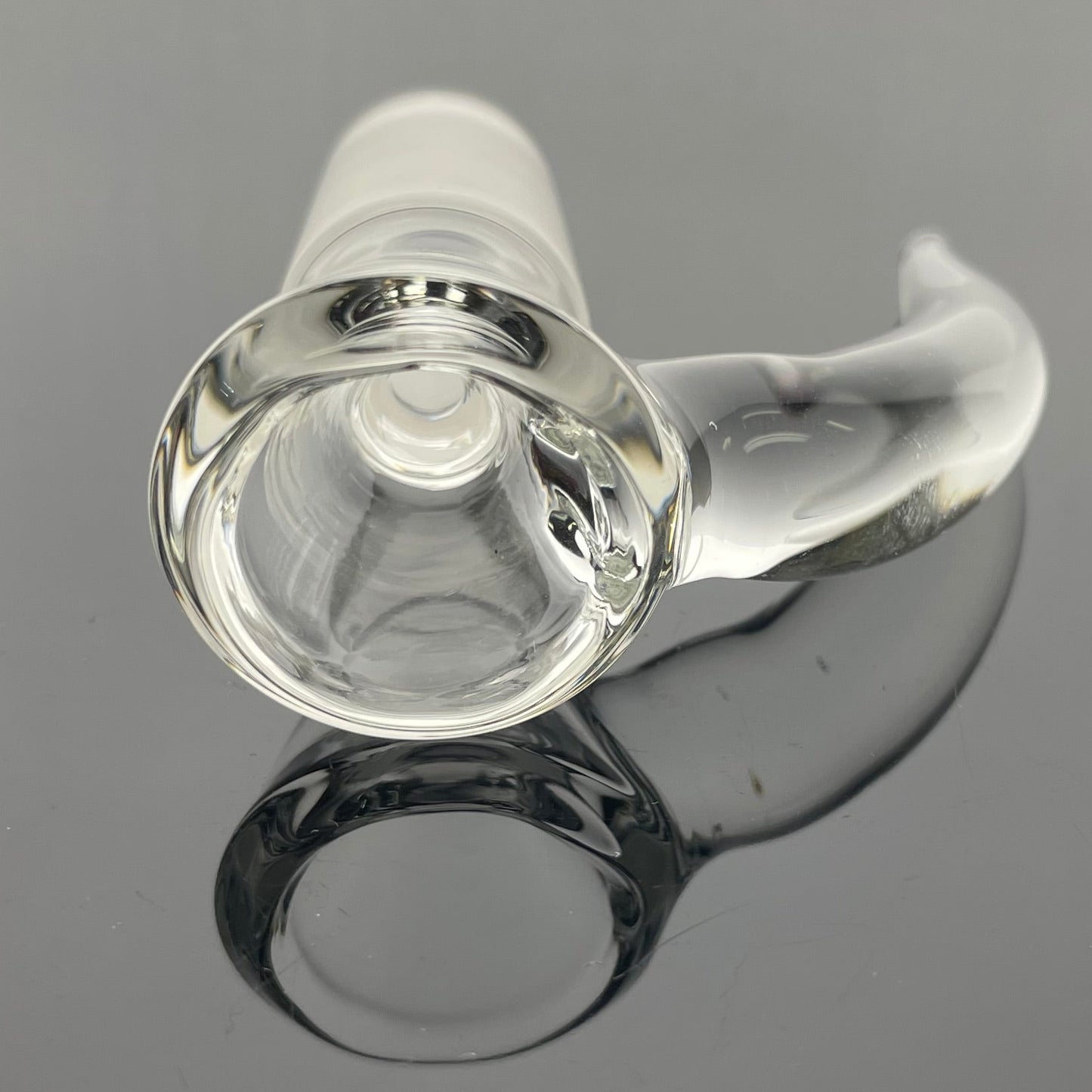 Mastah Glass 18mm Clear Horn Bowl