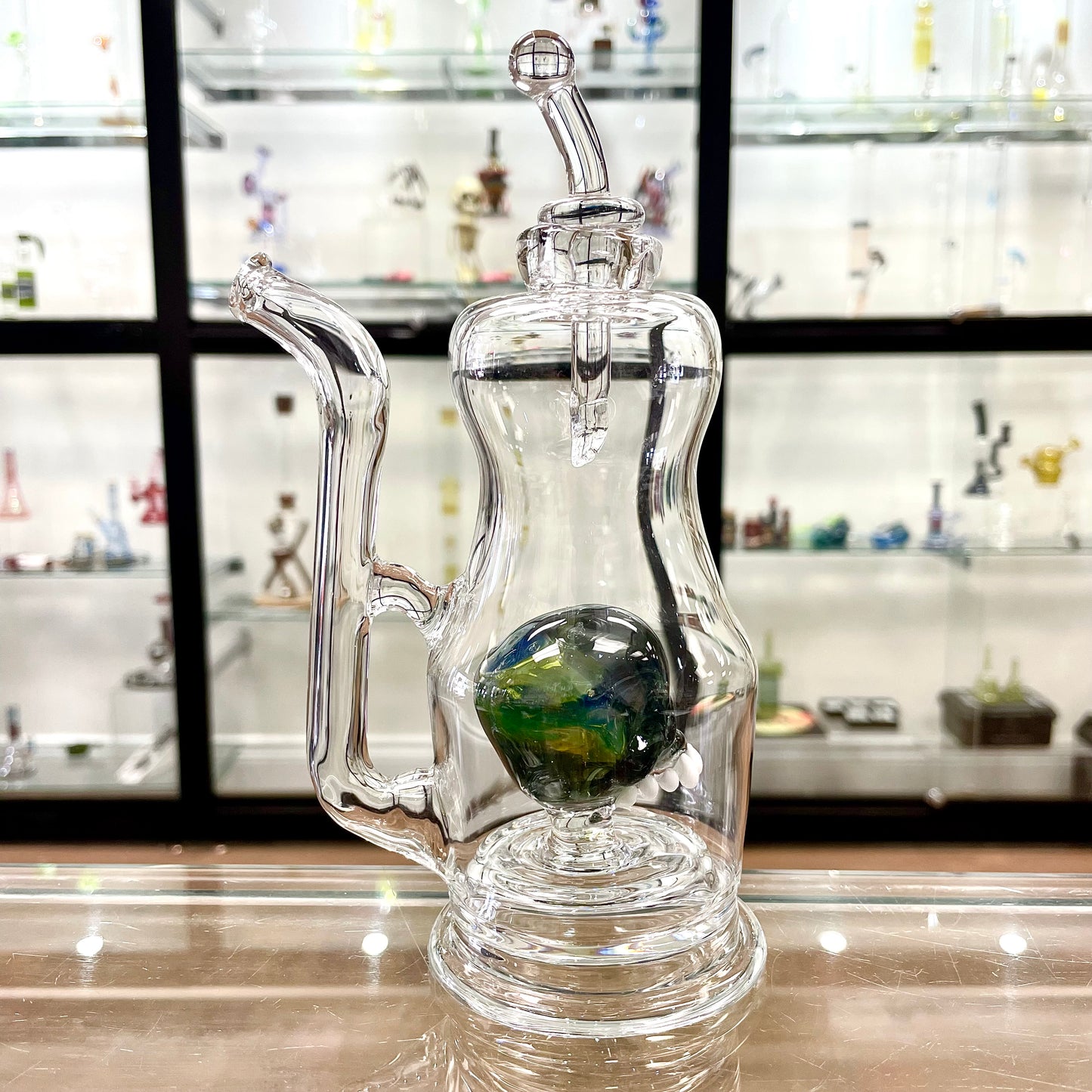 Dave Ro Dry Hash Kettle w/ Coloured Skull - #3