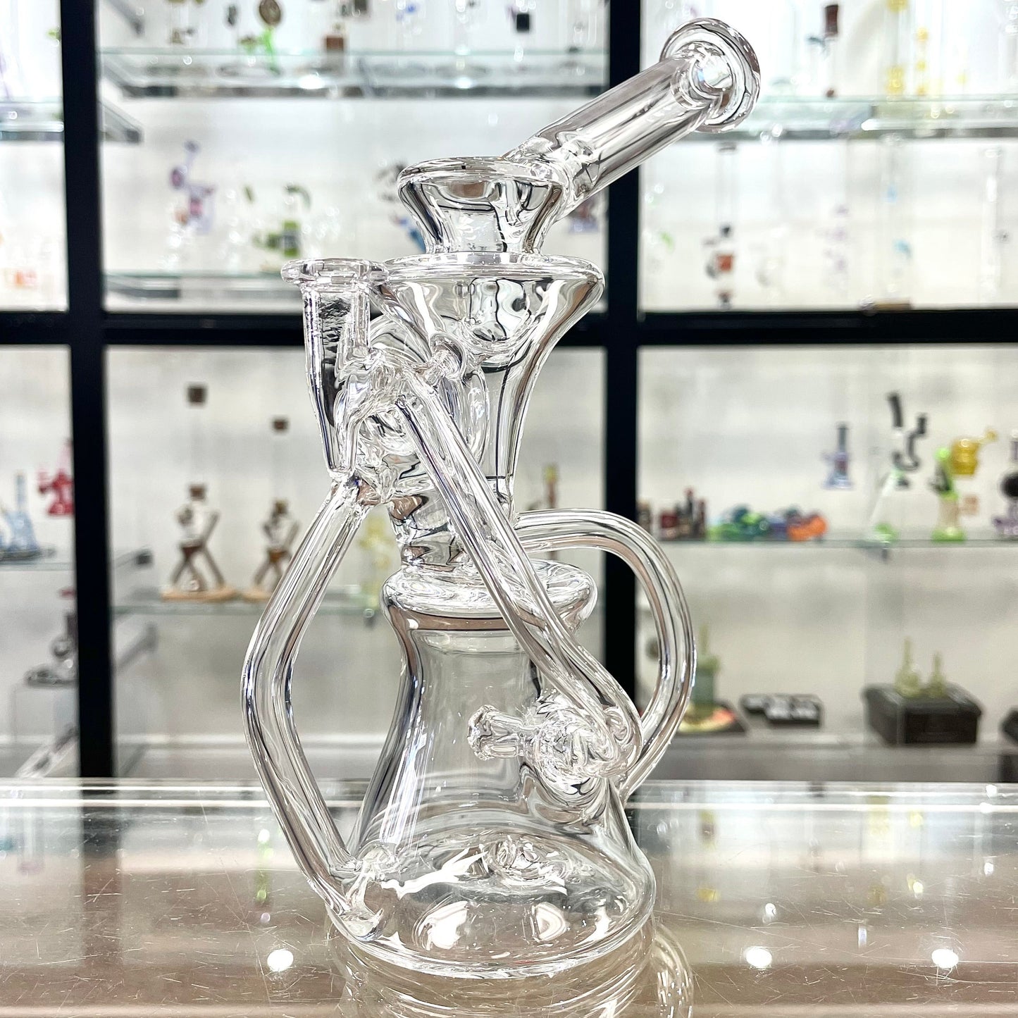 Mimzy Clear Side Scroller Recycler - 10mm