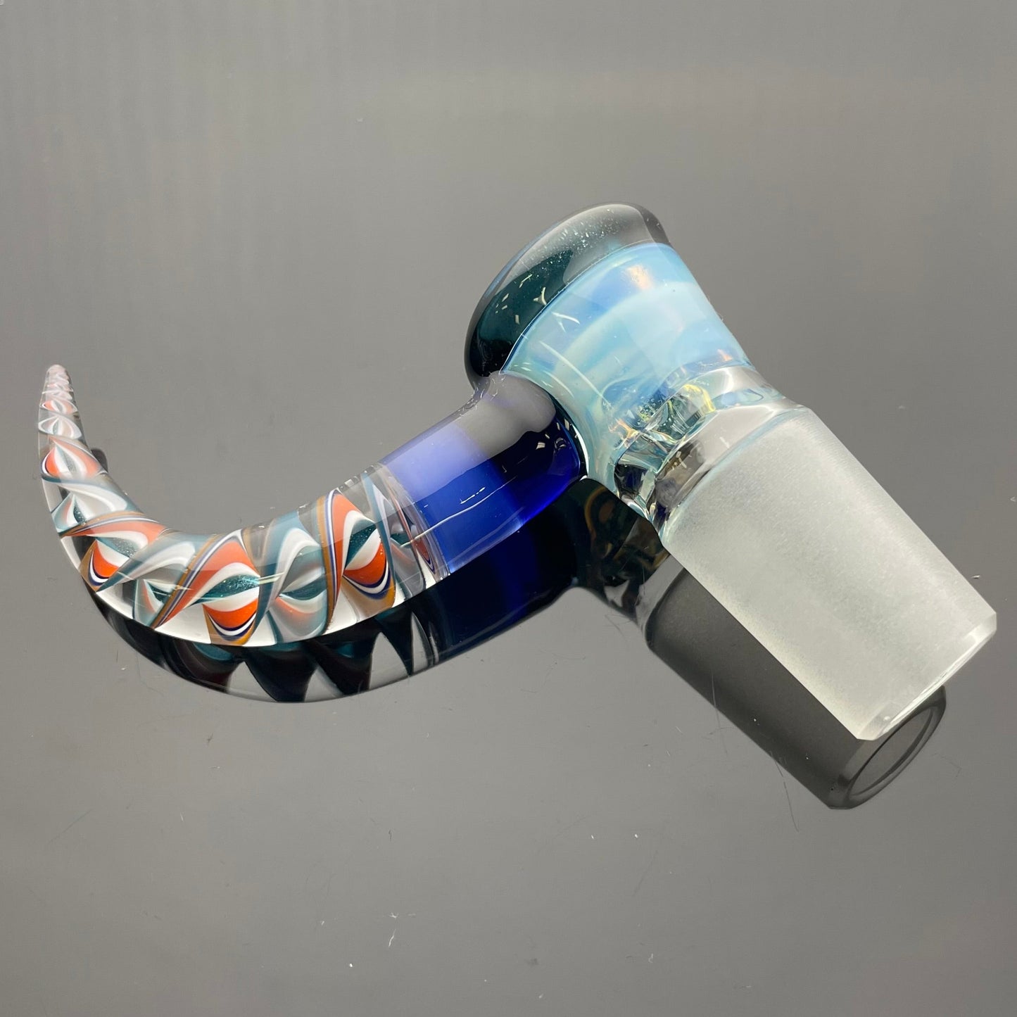 Mooks Glass 18mm 4 Hole Worked Bowl - #6