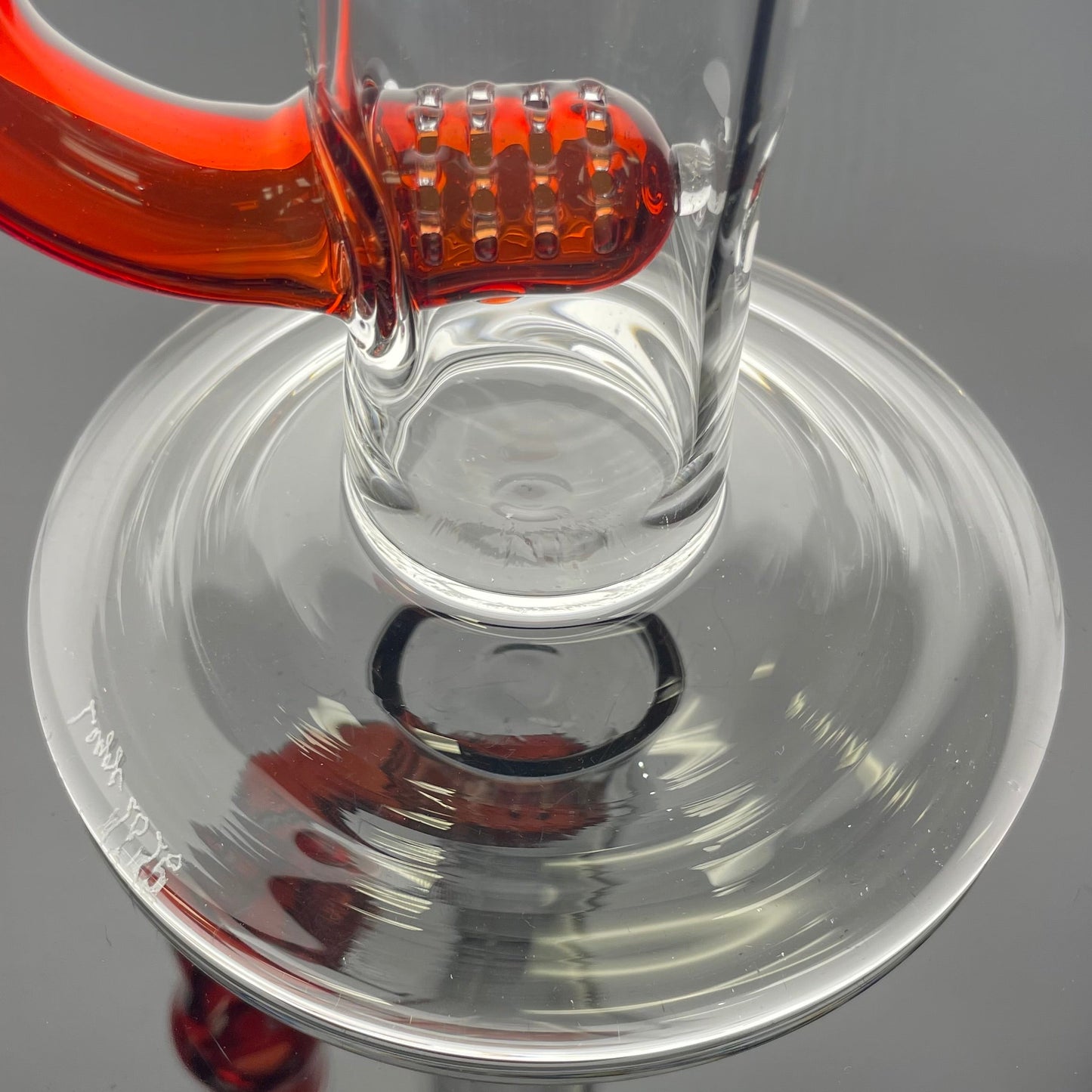 Philip Legge Medium Stemline w/ Colour Accents - Red Elvis