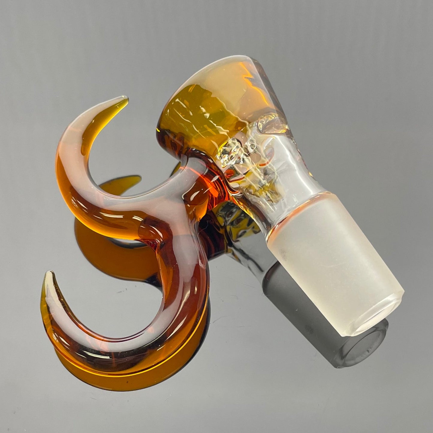 Gump Glass Bowl 2 Horn 18mm 4 Hole