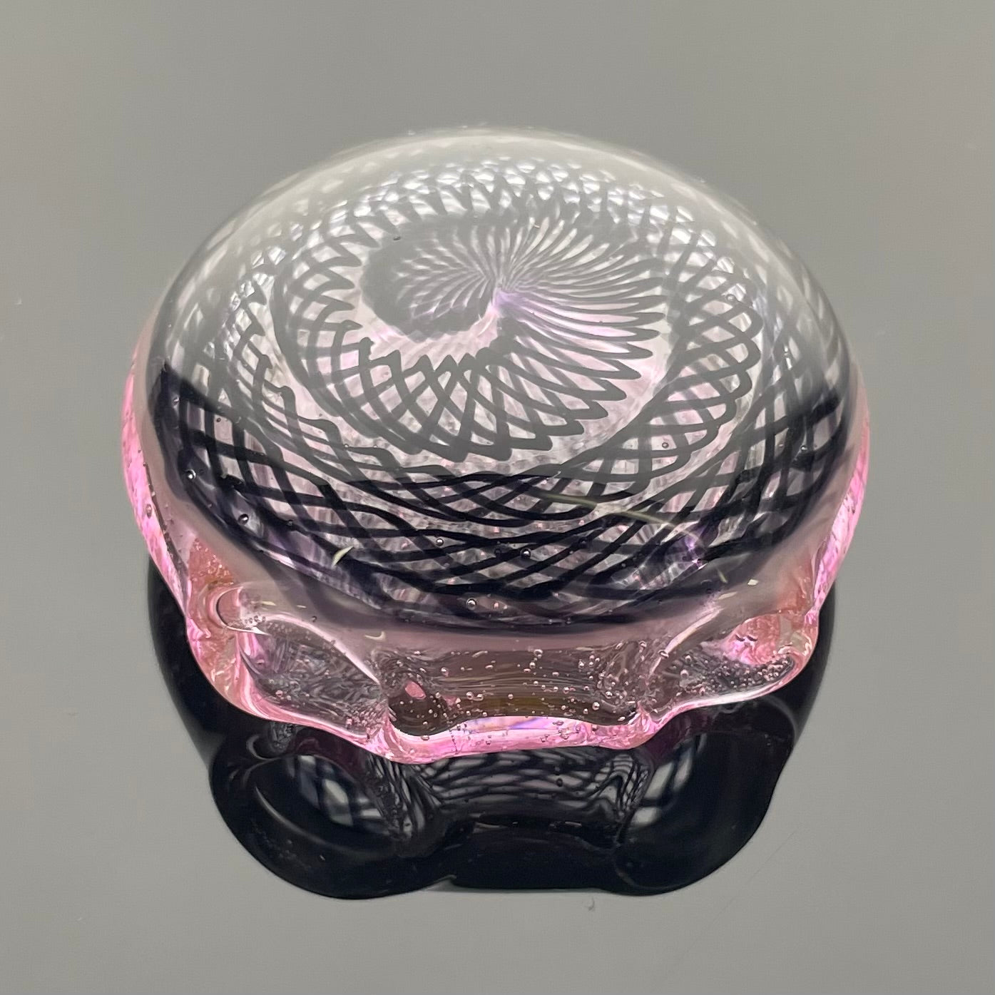 JHoney Hollow Latticino Pendant