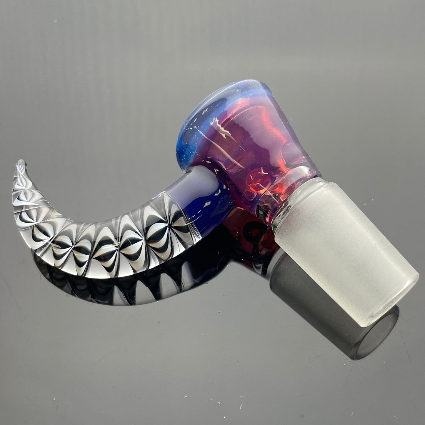 Mooks Glass 18mm 4 Hole Worked Bowl - #8