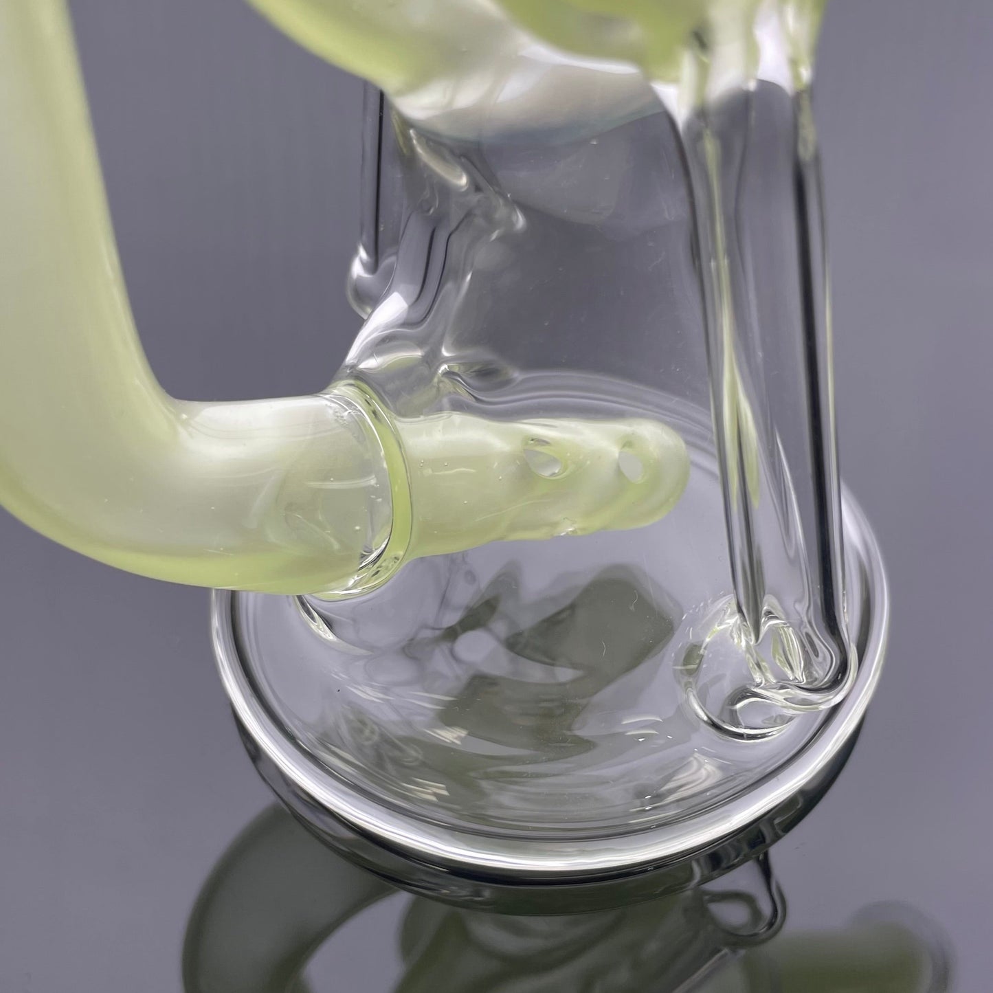 Eka Glass Lil' Dipper Rig - Ghosted Slyme