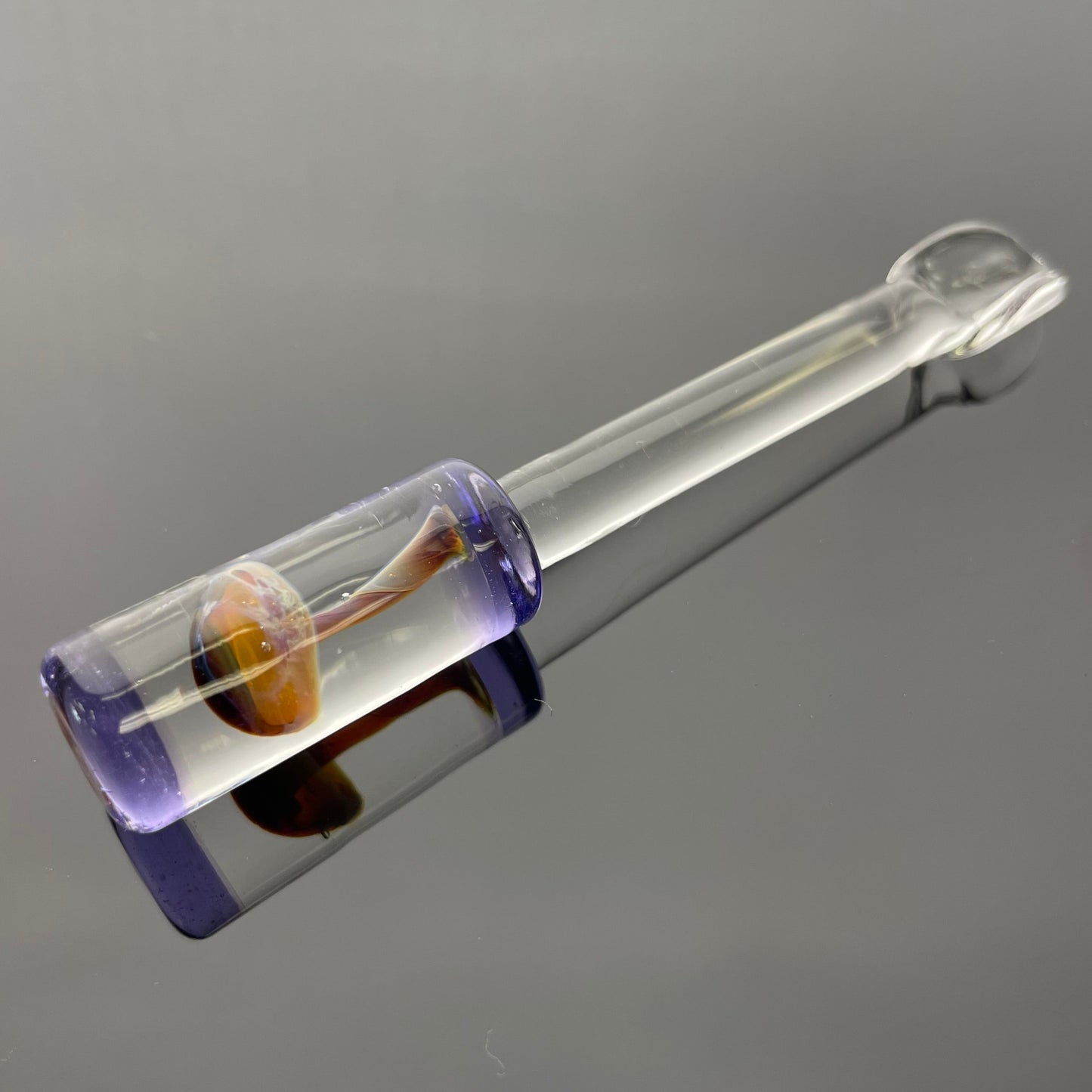 Discobox Glass Scoop Dabber w/ Mushroom