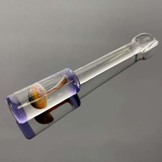 Discobox Glass Scoop Dabber w/ Mushroom