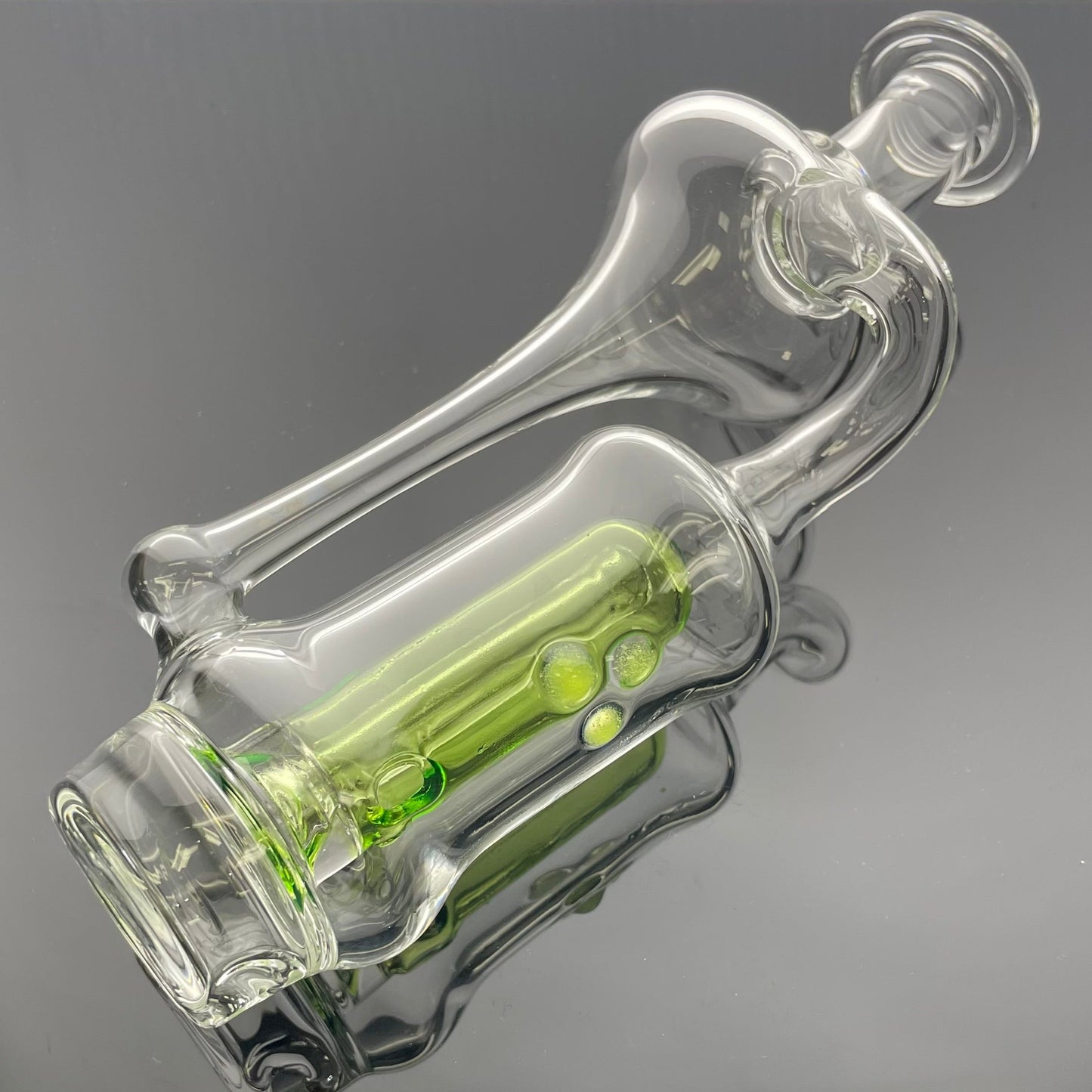 Green Belt Carta Recycler Top - Lime & Satin Slyme