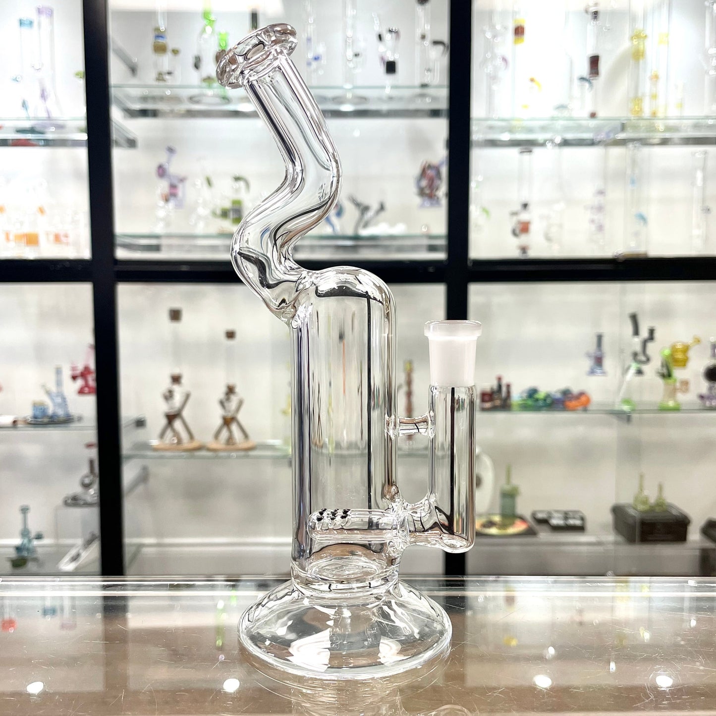 Mimzy Clear Bent Neck Stemline - 14mm