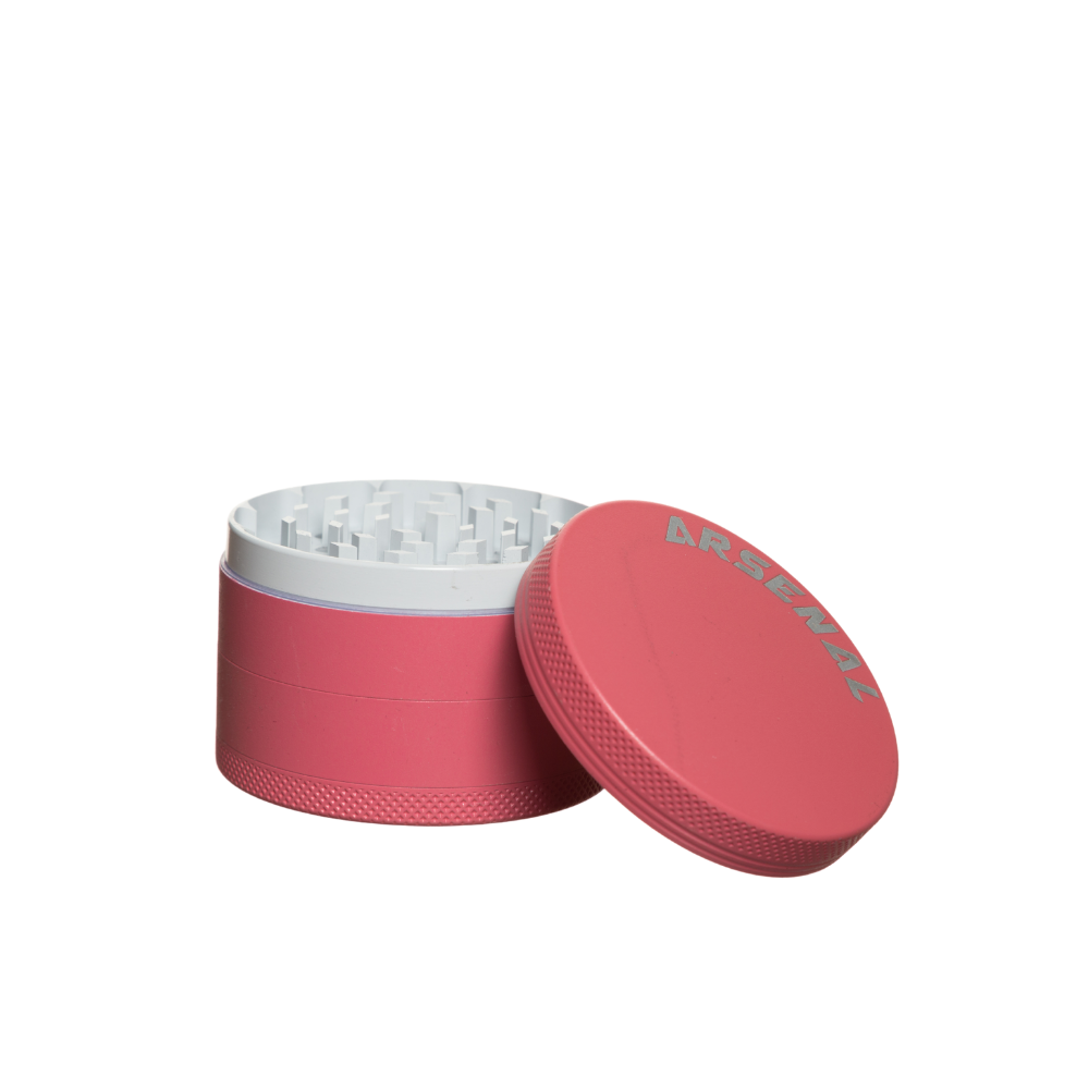 Arsenal Plain Glow In The Dark 52mm 4-Pc Grinder - Various Colours