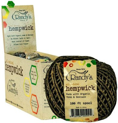 Randy's Hemp Wick 100 Foot Spool