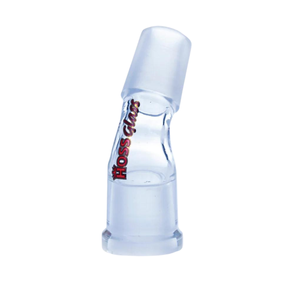 Hoss Glass 14mm Male male - 14mm Female 45 Degree Adapter