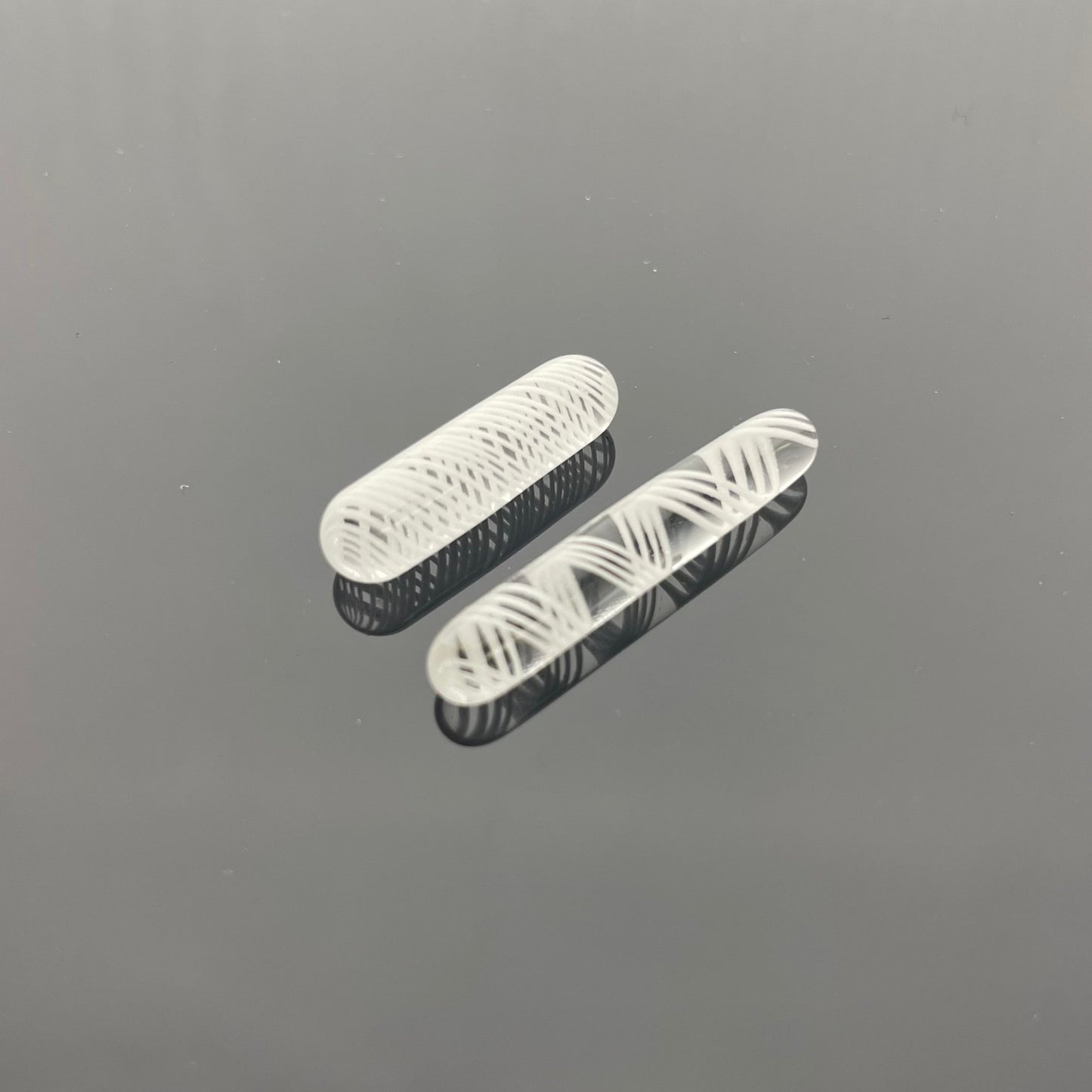 JHoney WigWag & Retti Ball Cycler Rig - Black & White w/ Slurper Set