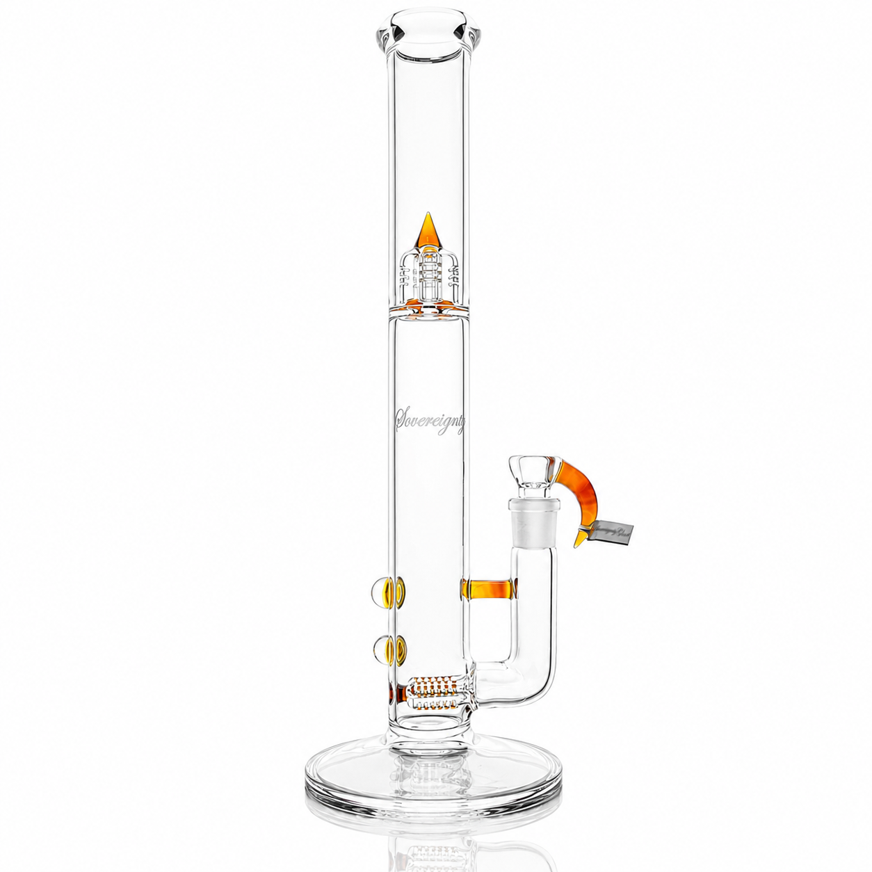 Sovereignty 44x4 3 Line 9.5mm 6 Cut w/ Clear Tube Reduction & 3 Millies Minor Accent Tube