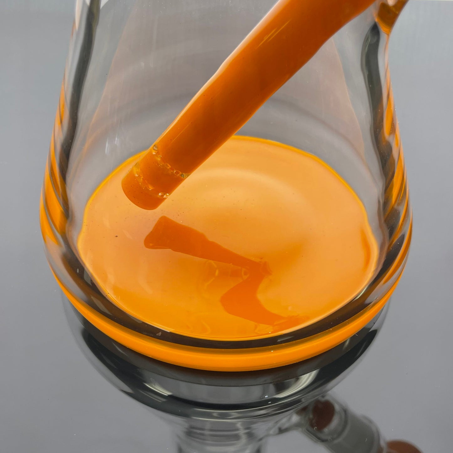 Philip Legge Medium Beaker w/ Colour Accents - Lava