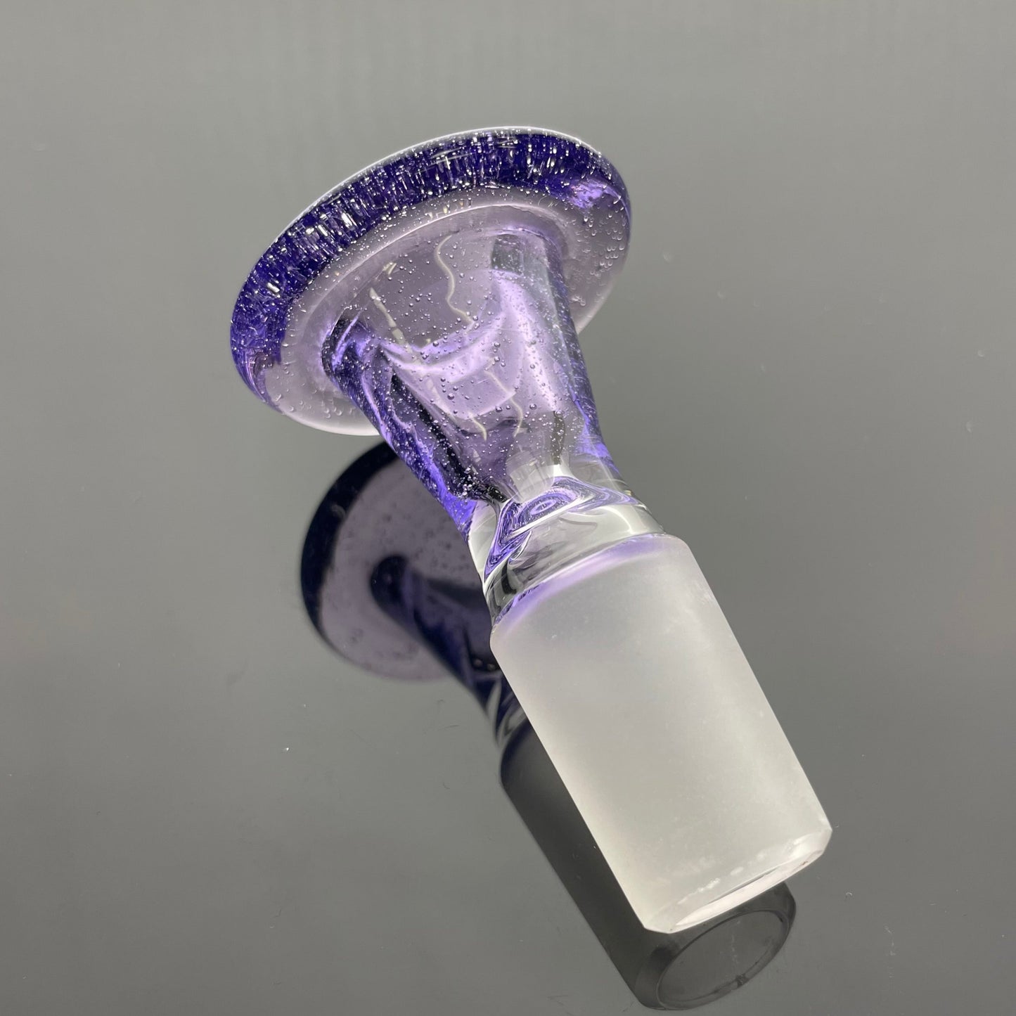 Philip Legge 17" Medium Stemline w/ Colour Accents - Purple Lollipop