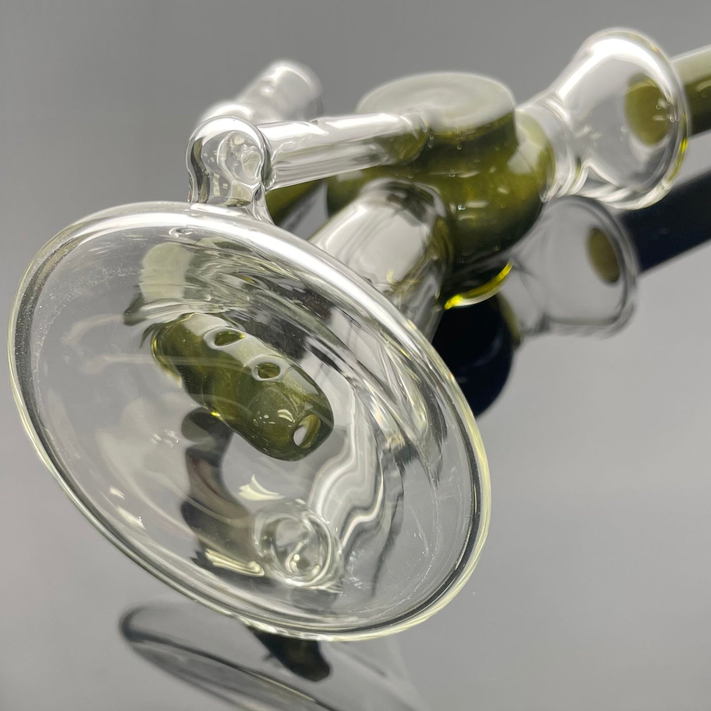 Eka Glass Lil' Dipper Rig - Bio Diesel Sparkle