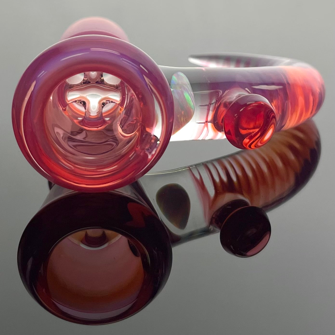 Jamms 18mm 4 Hole Fully Worked Bowl - Telemagenta