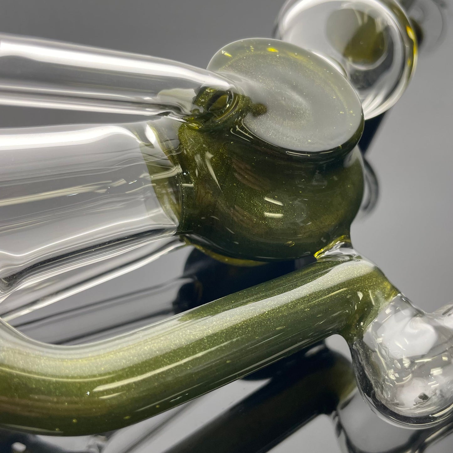Eka Glass Lil' Dipper Rig - Bio Diesel Sparkle