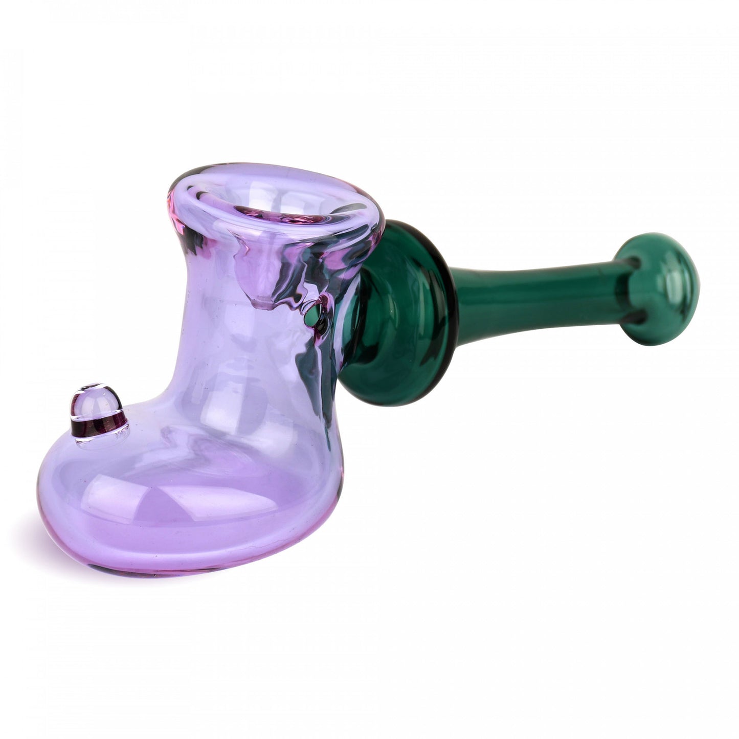 Red Eye Glass 6.5" Boot Hammer Hand Pipe