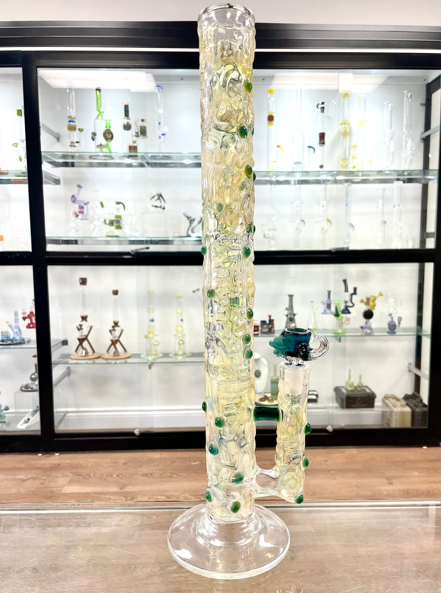 Shine Glass 19" Artifact Fumed 44mm Inline w/ Monster Bowl - #2