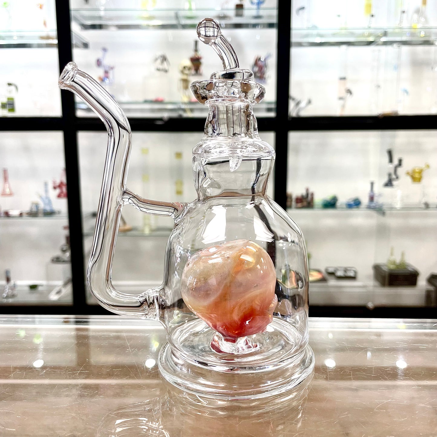 Dave Ro Dry Hash Kettle w/ Coloured Skull - #2