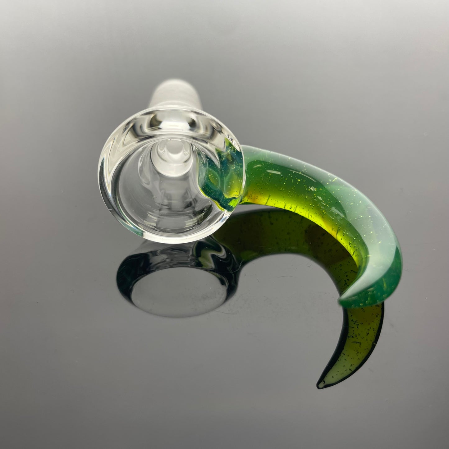 Discobox Clear Bowl w/ Horn 14mm 1 Hole