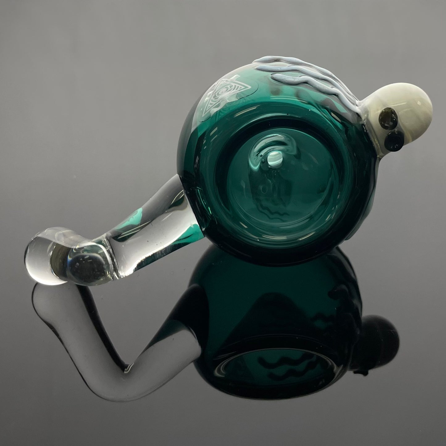 Red Eye Glass 14mm Octopus Push Bowl - Various Colour