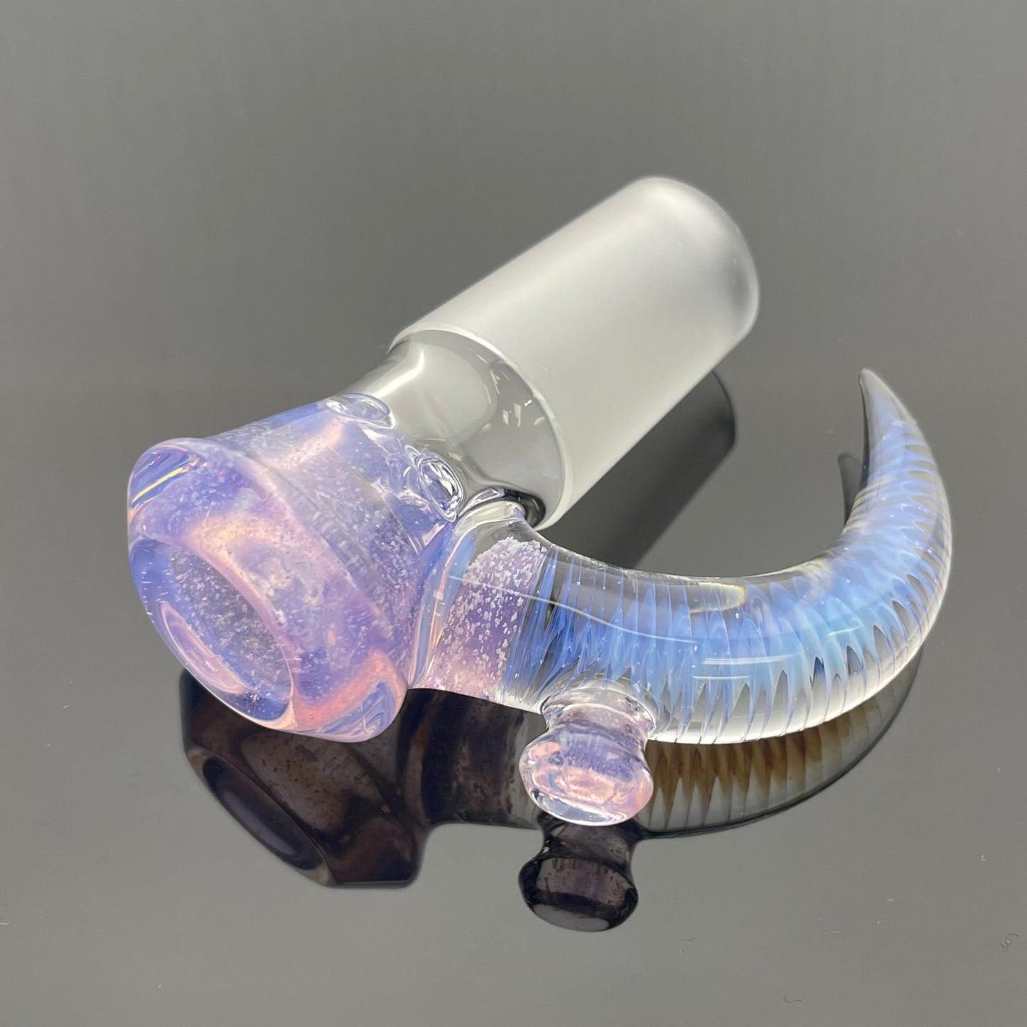 Jamms 2 Tone Crushed Opal Encalmo Bowl w/ Cane 18mm 4 Hole