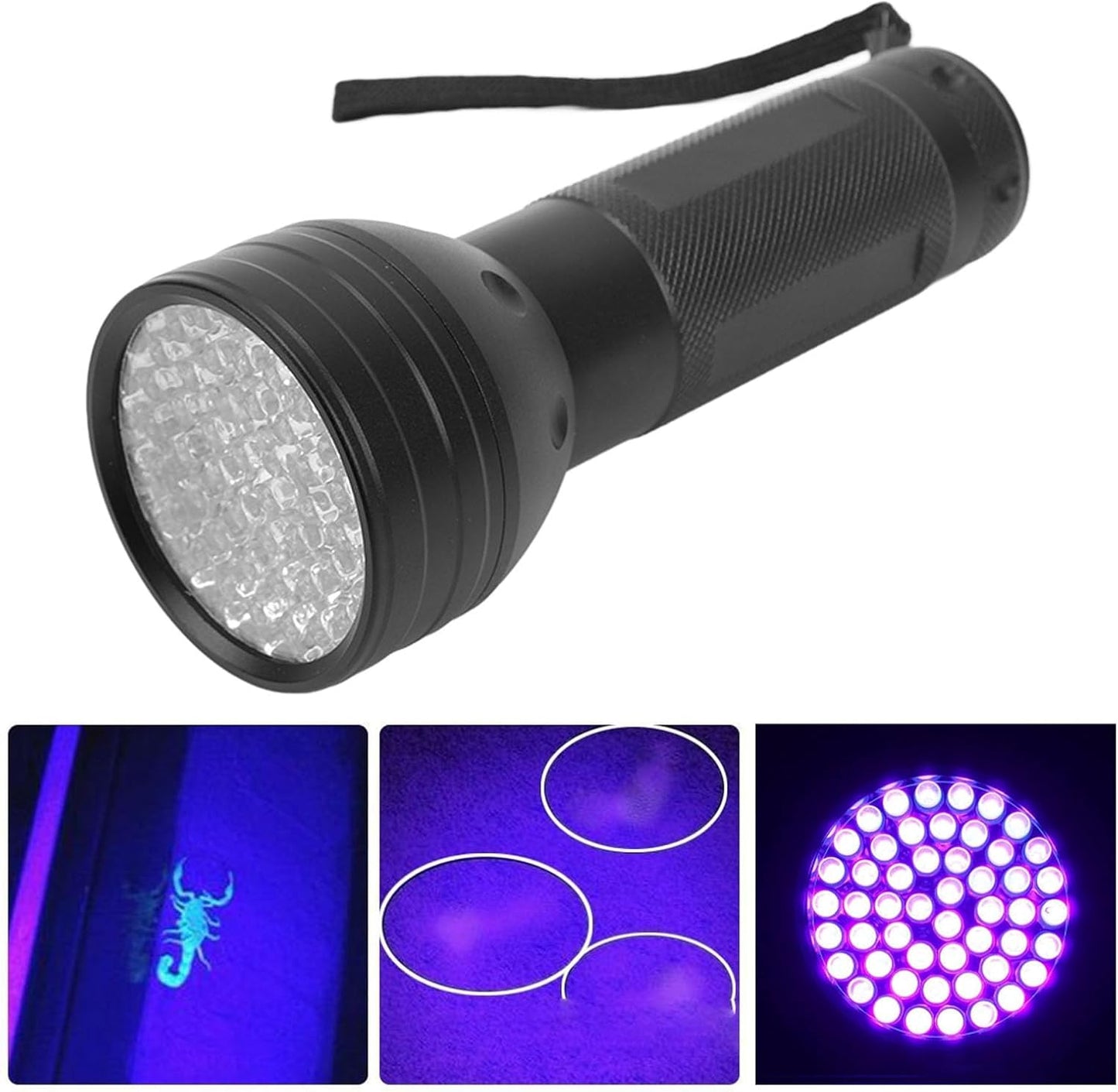 UV Flashlight w/ 51 LED Lights