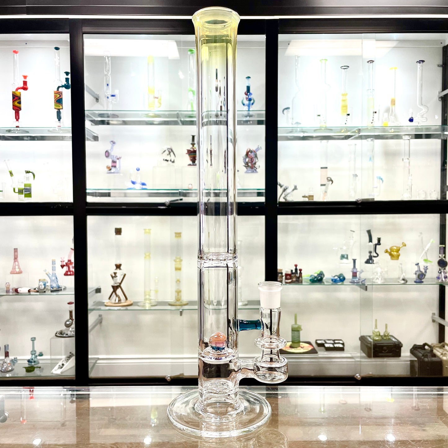 Discobox Natty Perc Straight Tube w/ Fume Mouth - #5