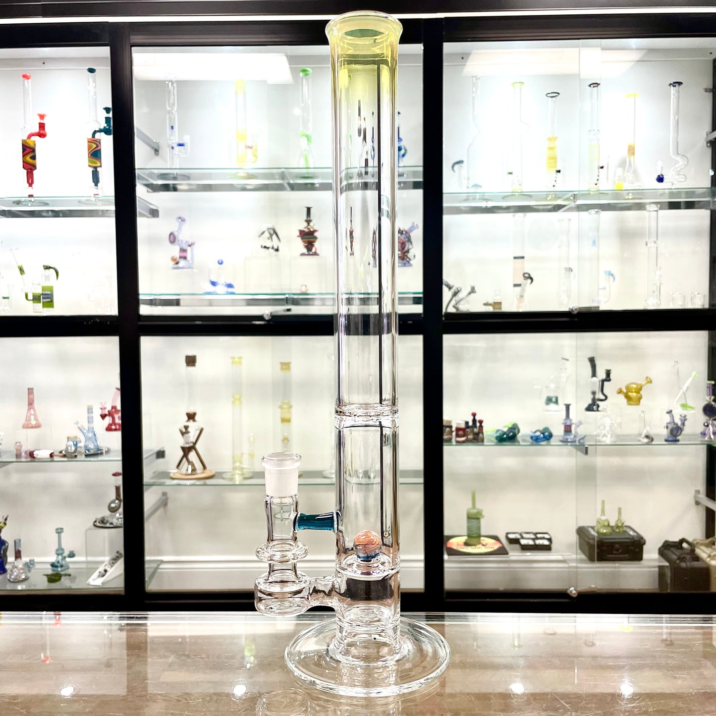 Discobox Natty Perc Straight Tube w/ Fume Mouth - #5