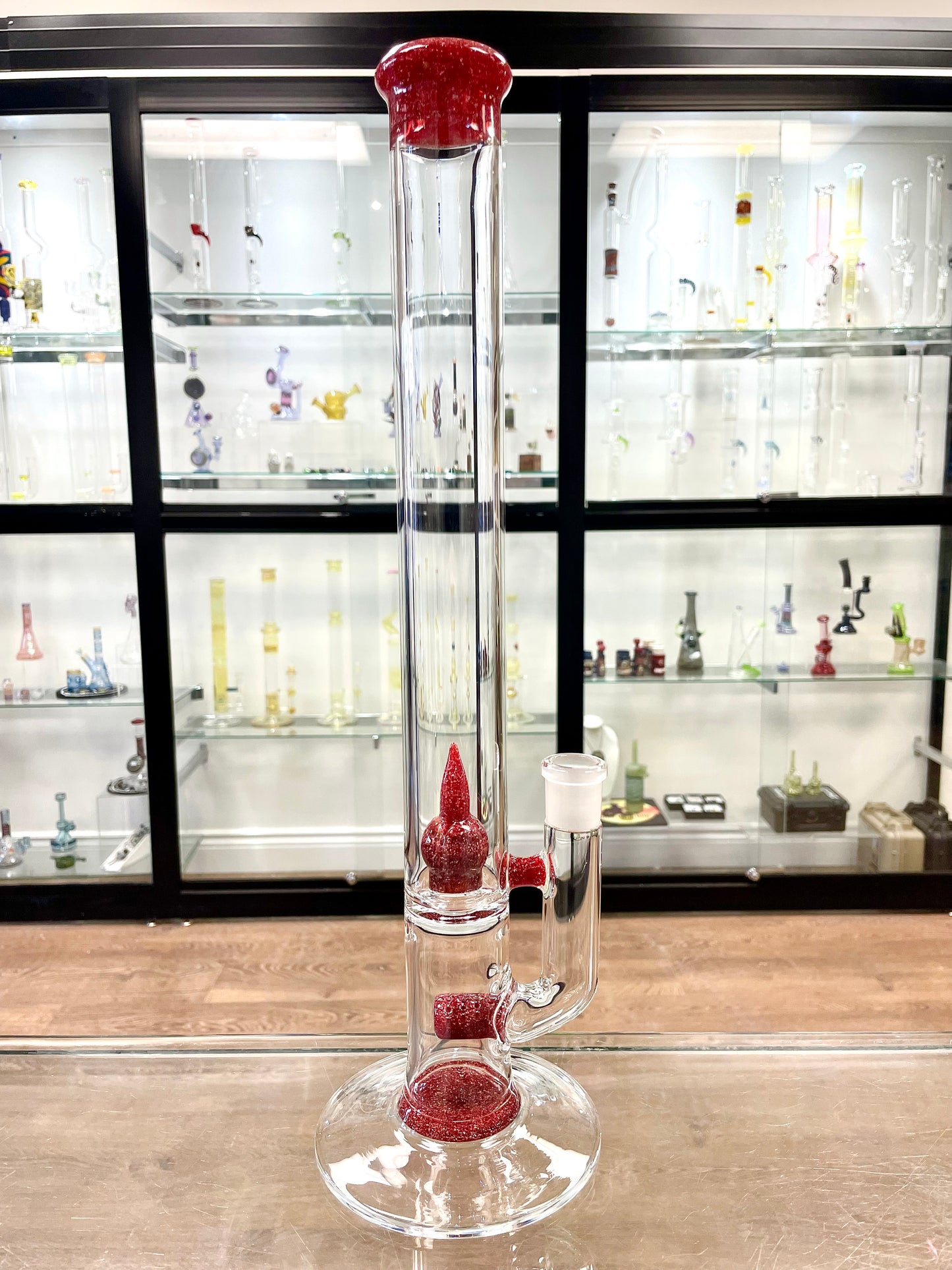 Green Belt Colour Accented Stemline Tube w/ Imperial - Red Blizzard