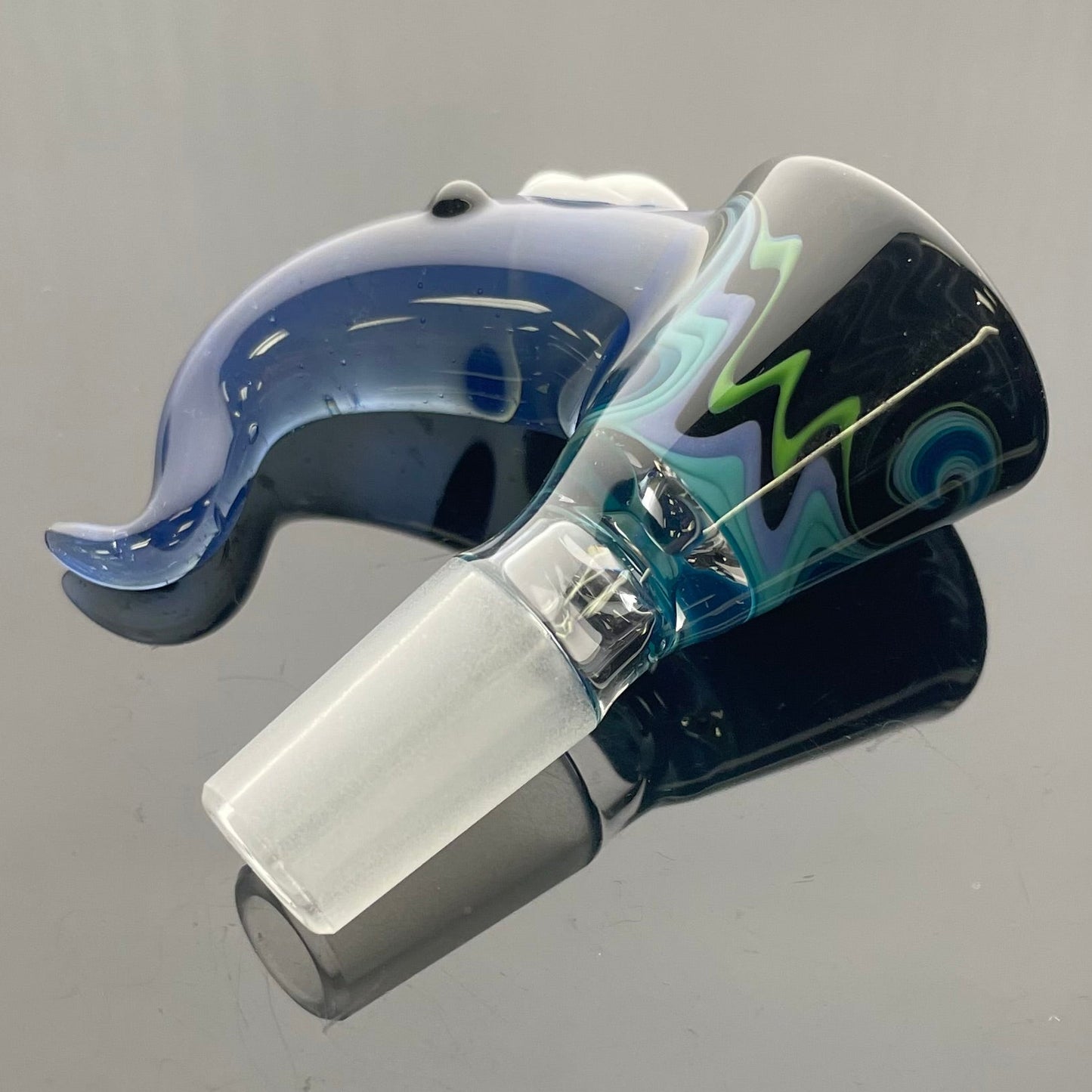 Kahuna Worked Wigwag Bowl 14mm 1 Hole