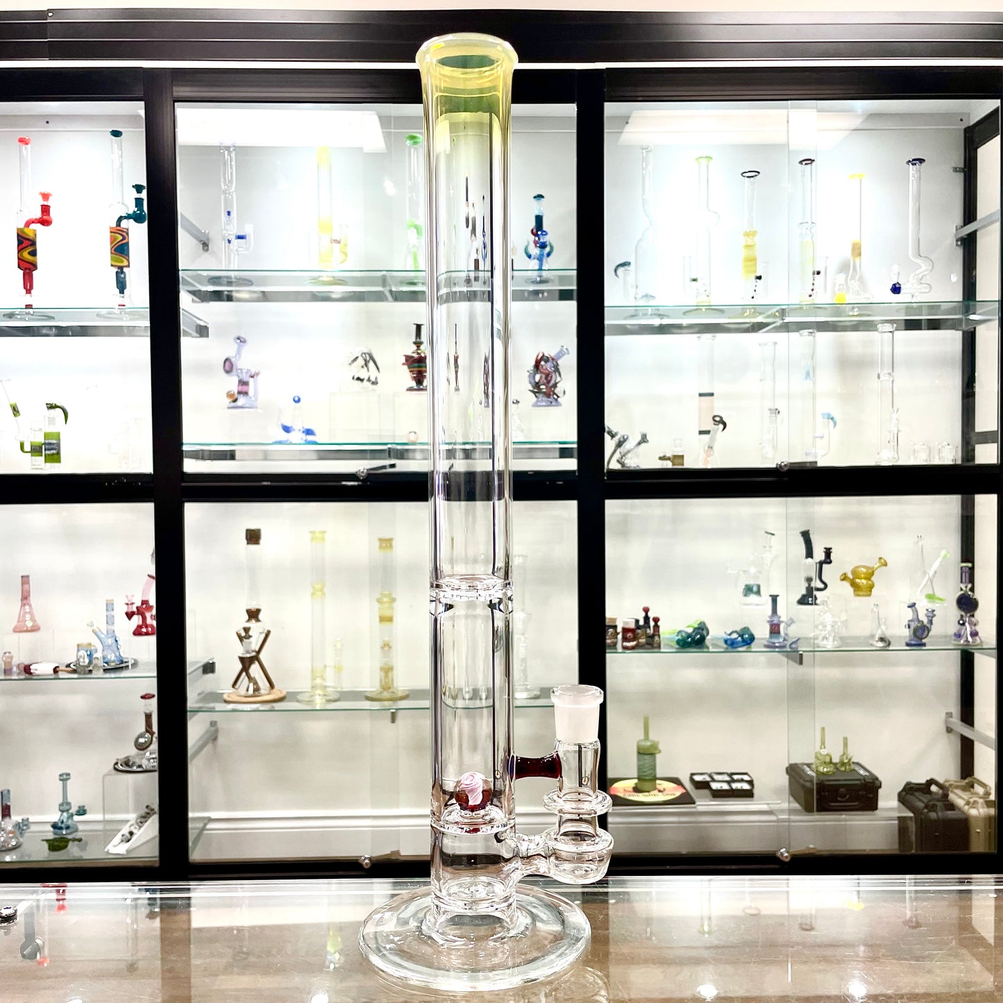 Discobox Natty Perc Straight Tube w/ Fume Mouth - #9