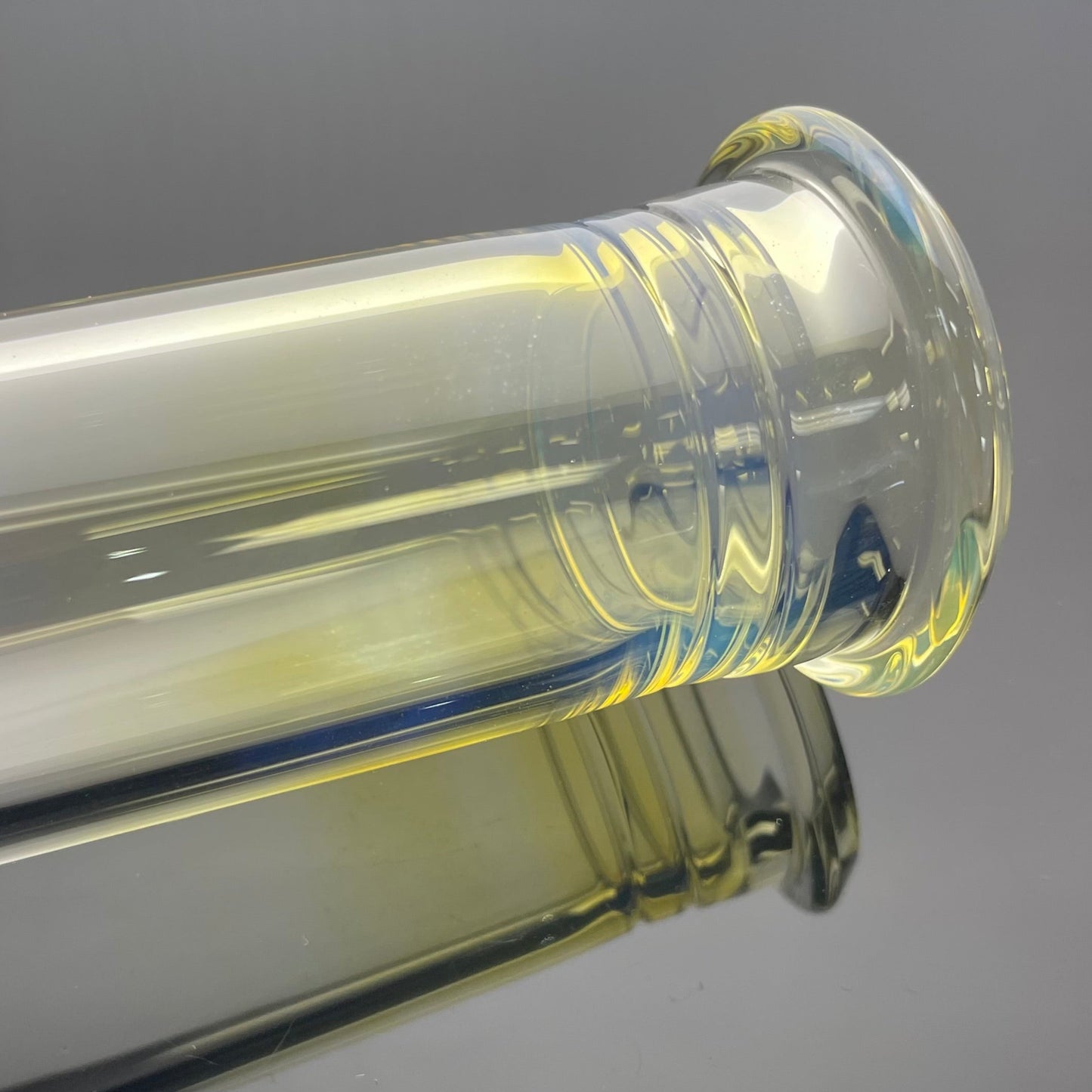 Jamms Straight Tube w/ 360° Pillar Perc - Clear w/ Fuming