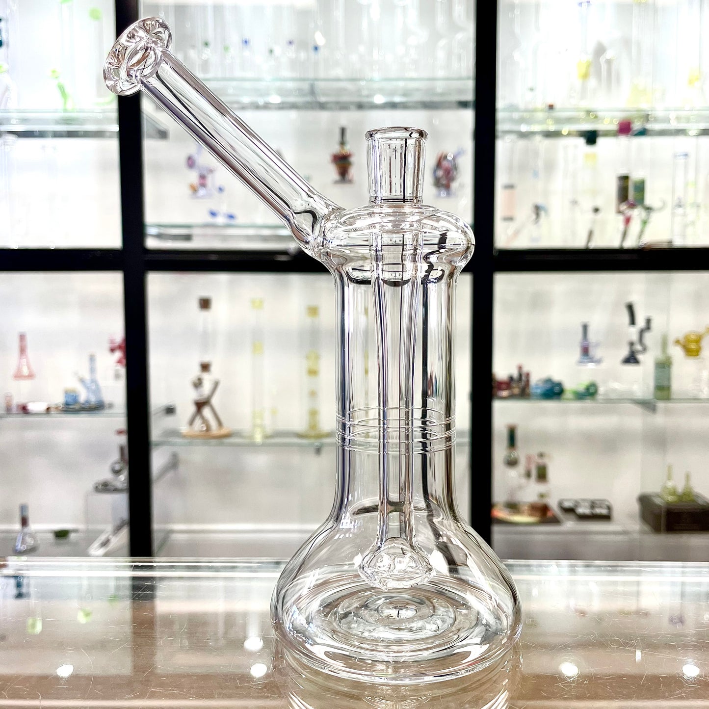 Mastah Glass 14mm 3 Hole Showerhead Bubbler