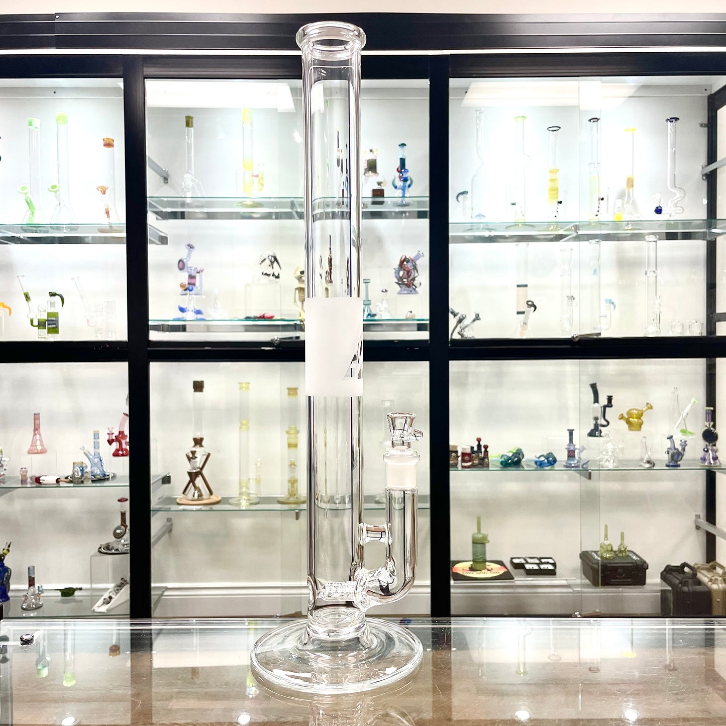 Gore Glass 44mm Clear Dual Stem Straight Tube