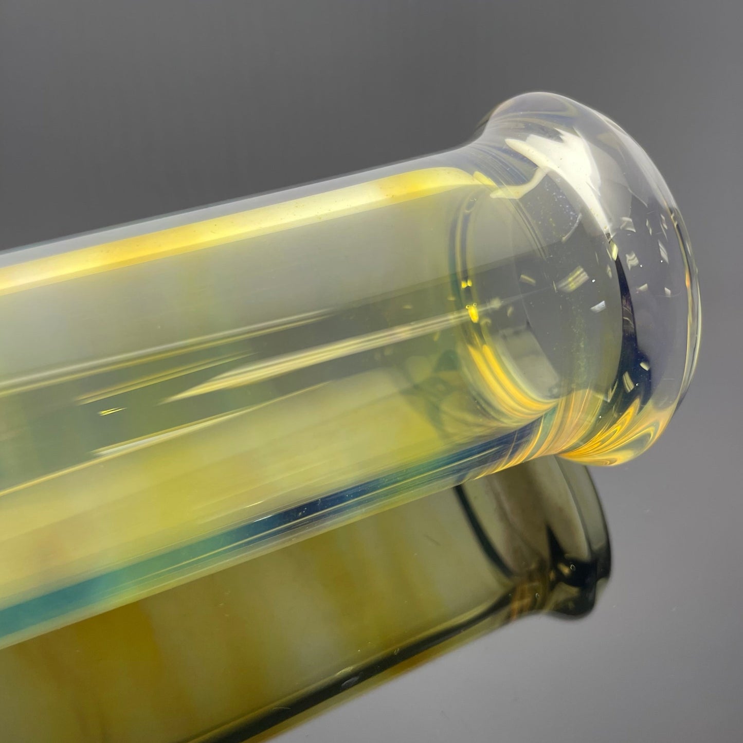Green Belt Colour Accented Fume Inline Drain Tube - Mystery Aventurine