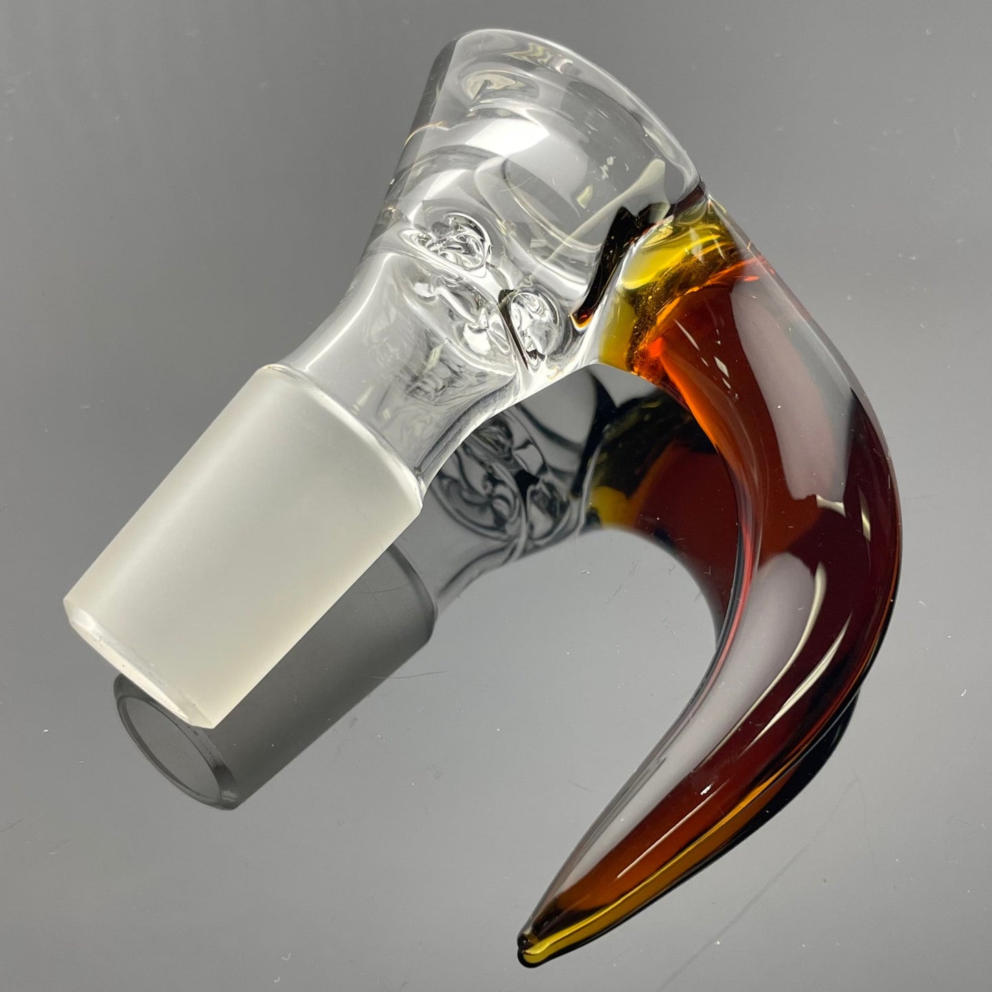 Green Belt Clear Horn Bowl 18mm 4 Hole