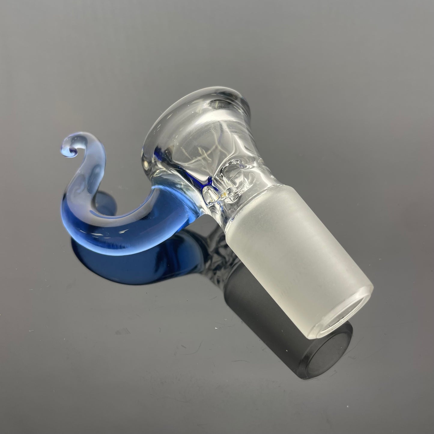 Discobox Clear Bowl w/ Horn 18mm 4 Hole