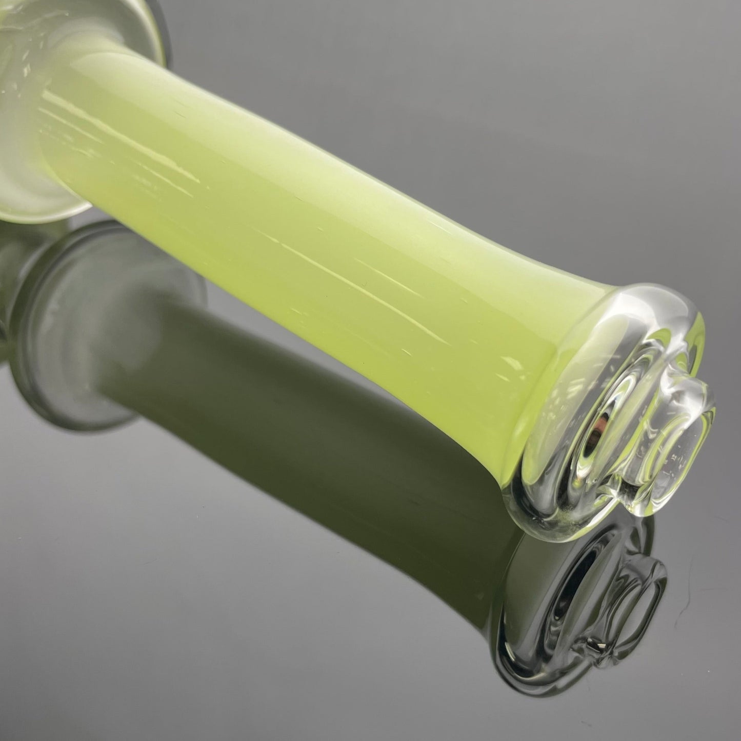 Eka Glass Lil' Dipper Rig - Ghosted Slyme